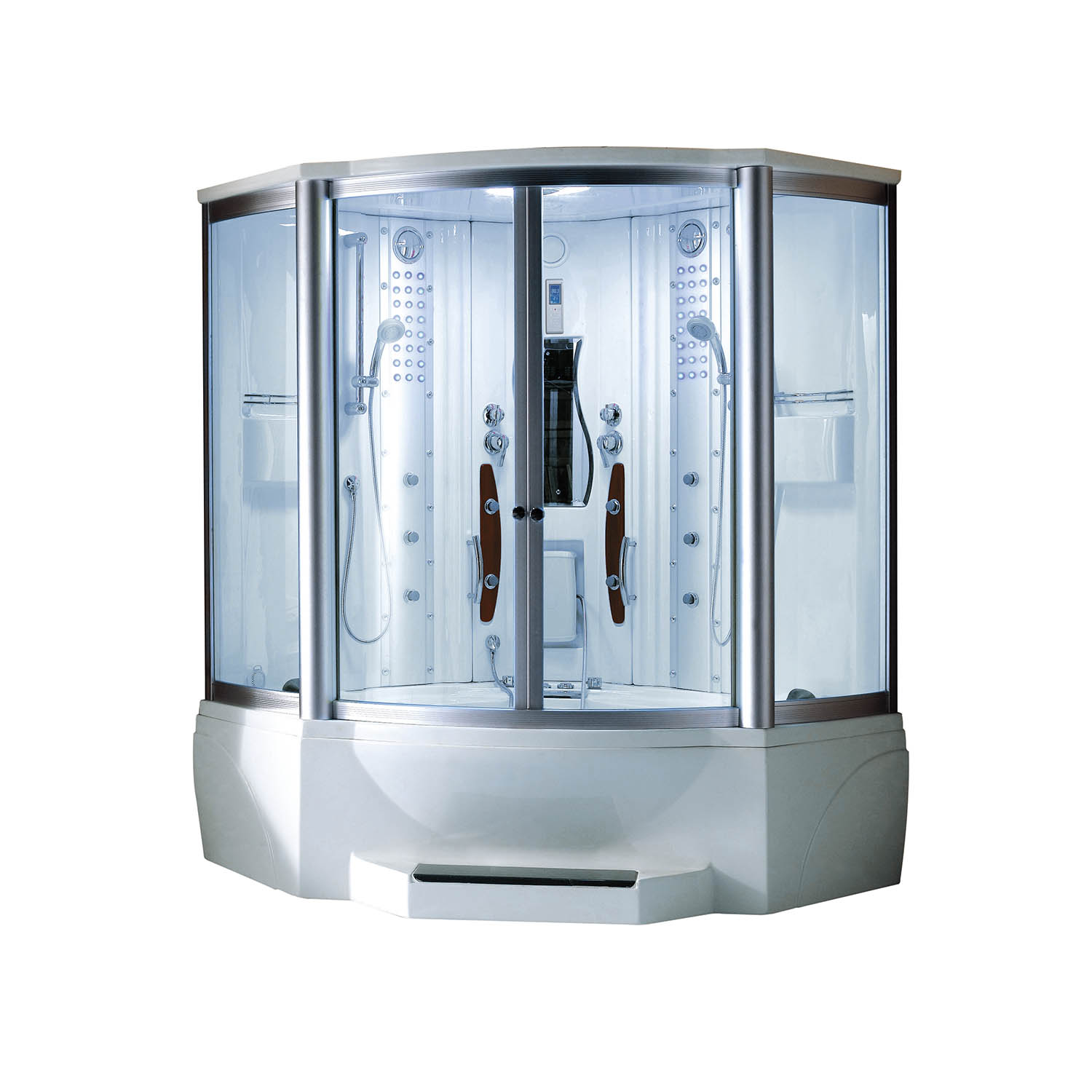 stand up steam shower with soaking tub WS-608A