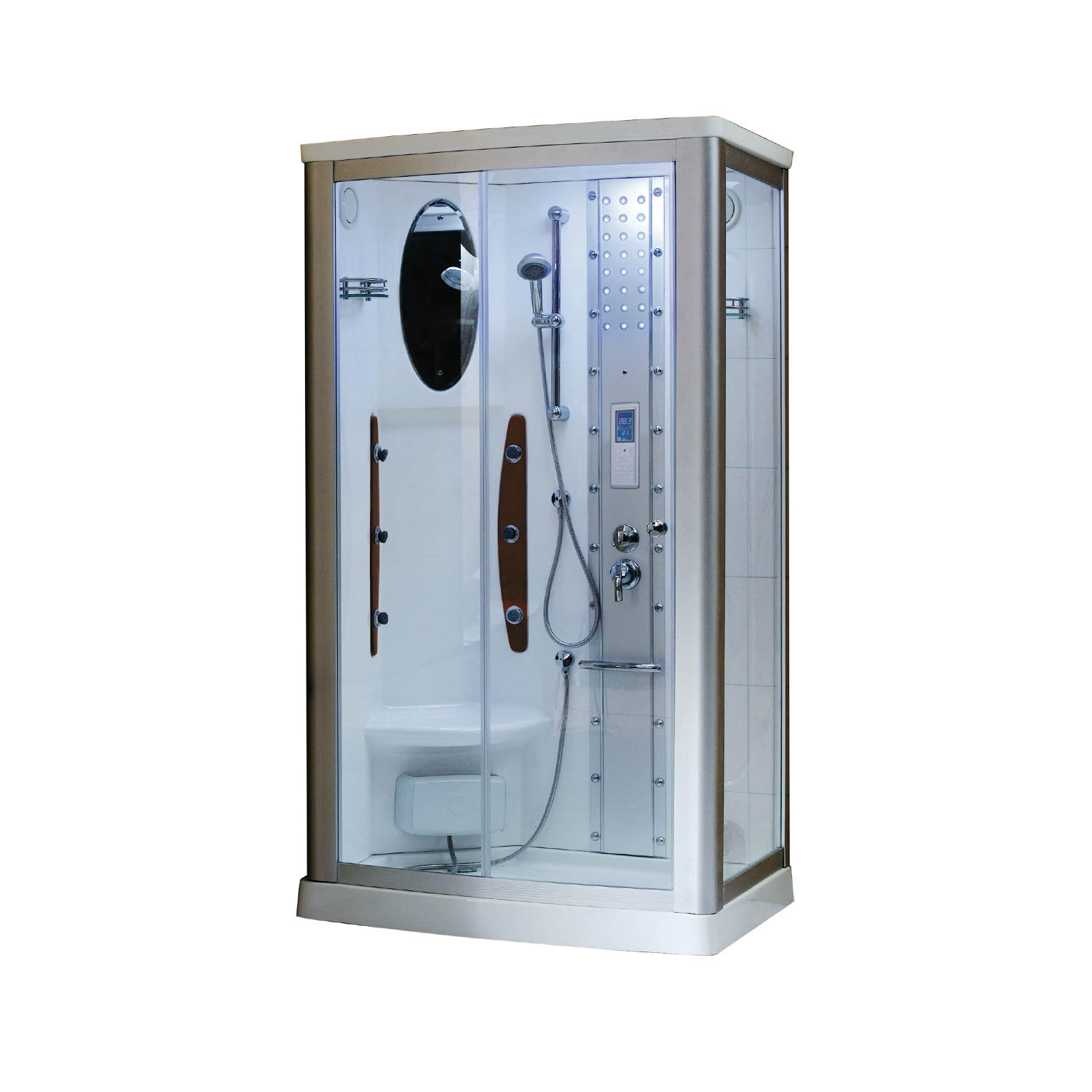 wet room steam shower bath cabin WS-802A