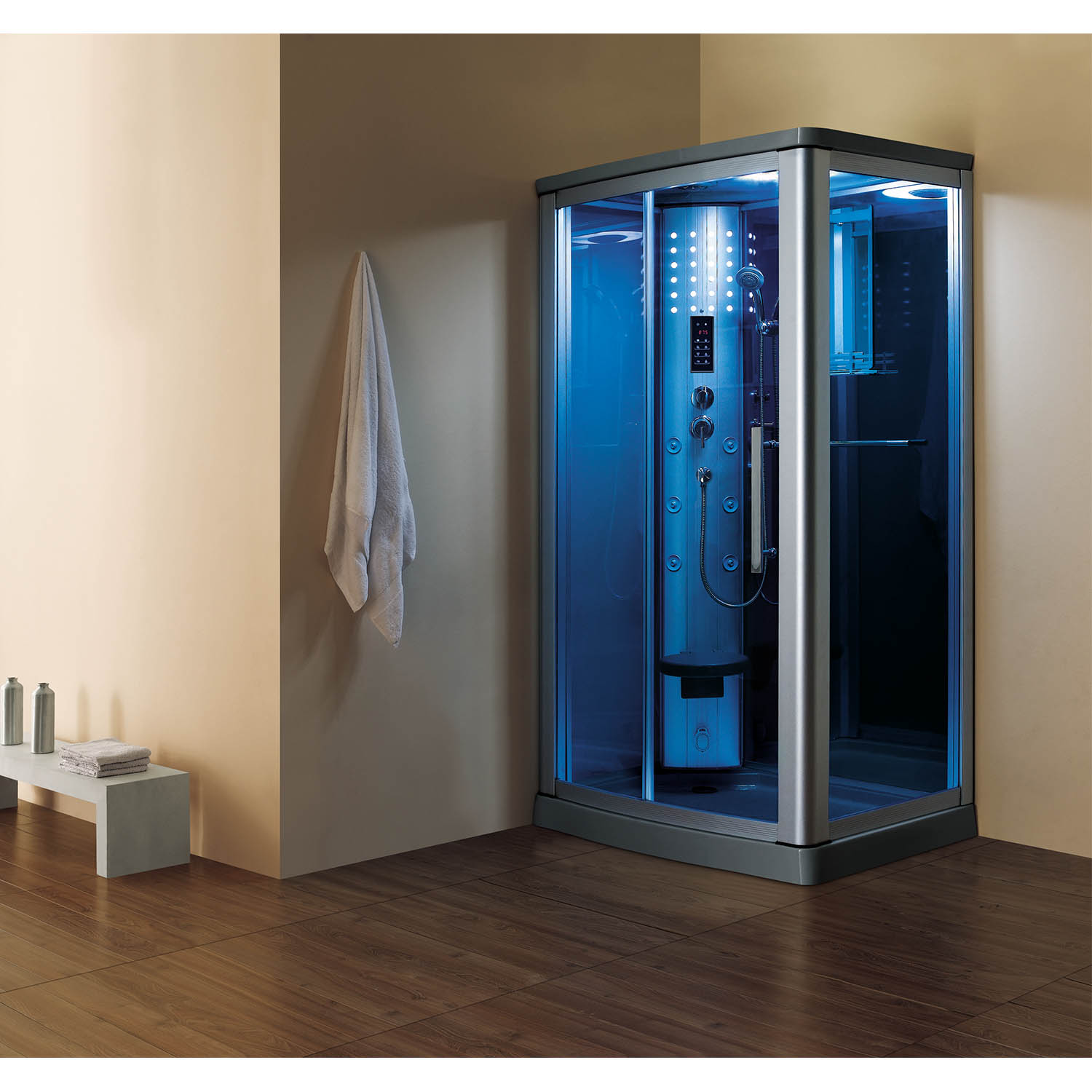 modern enclosed steam power shower WS-802L
