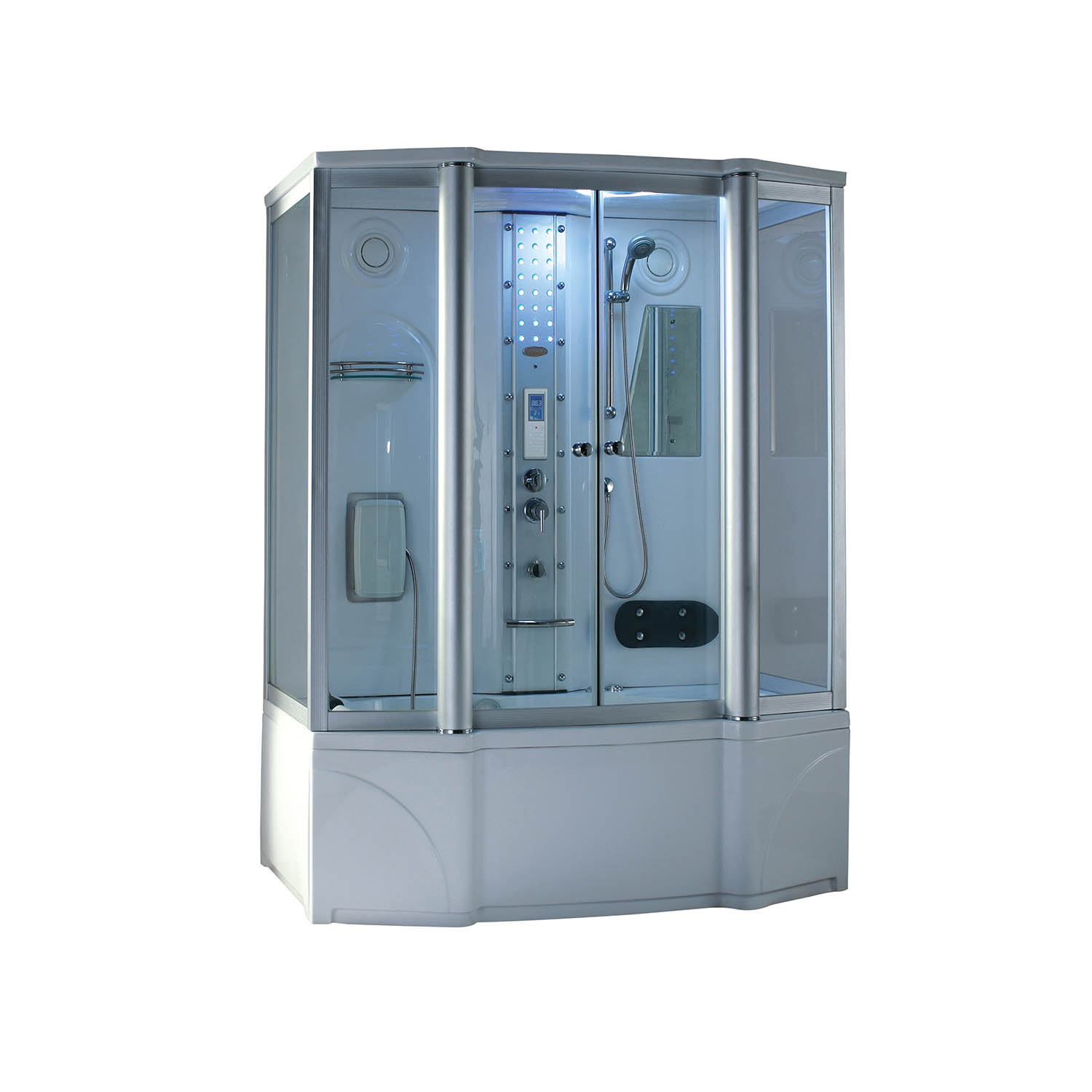 bathtub sauna steam shower with soaking tub WS-807A