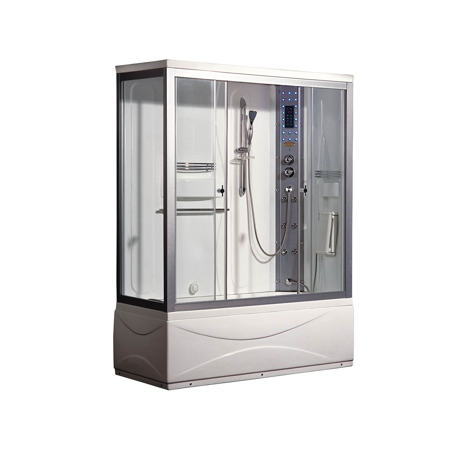 corner steam shower jet tub combo enclosure WS-905