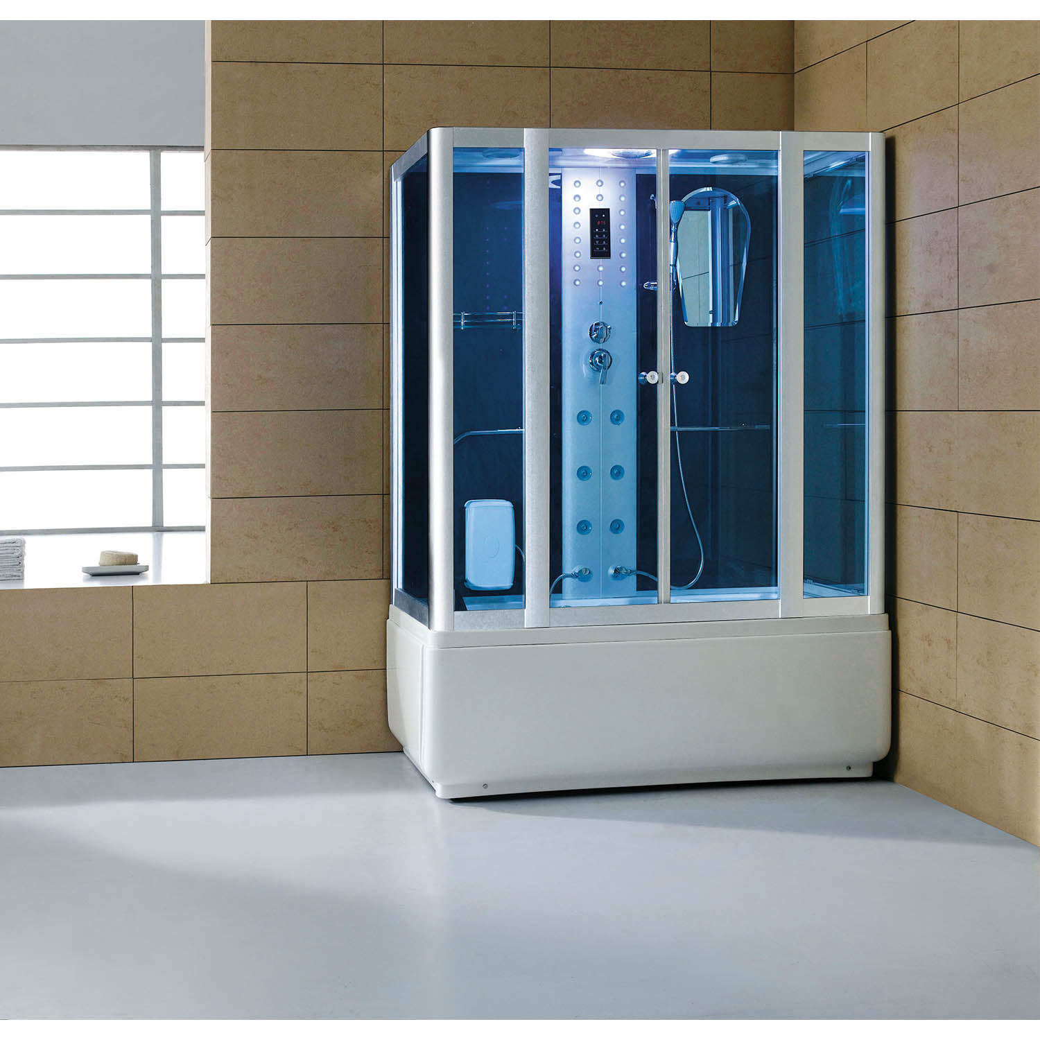 electric steam shower units and bathtub for home WS-905AL