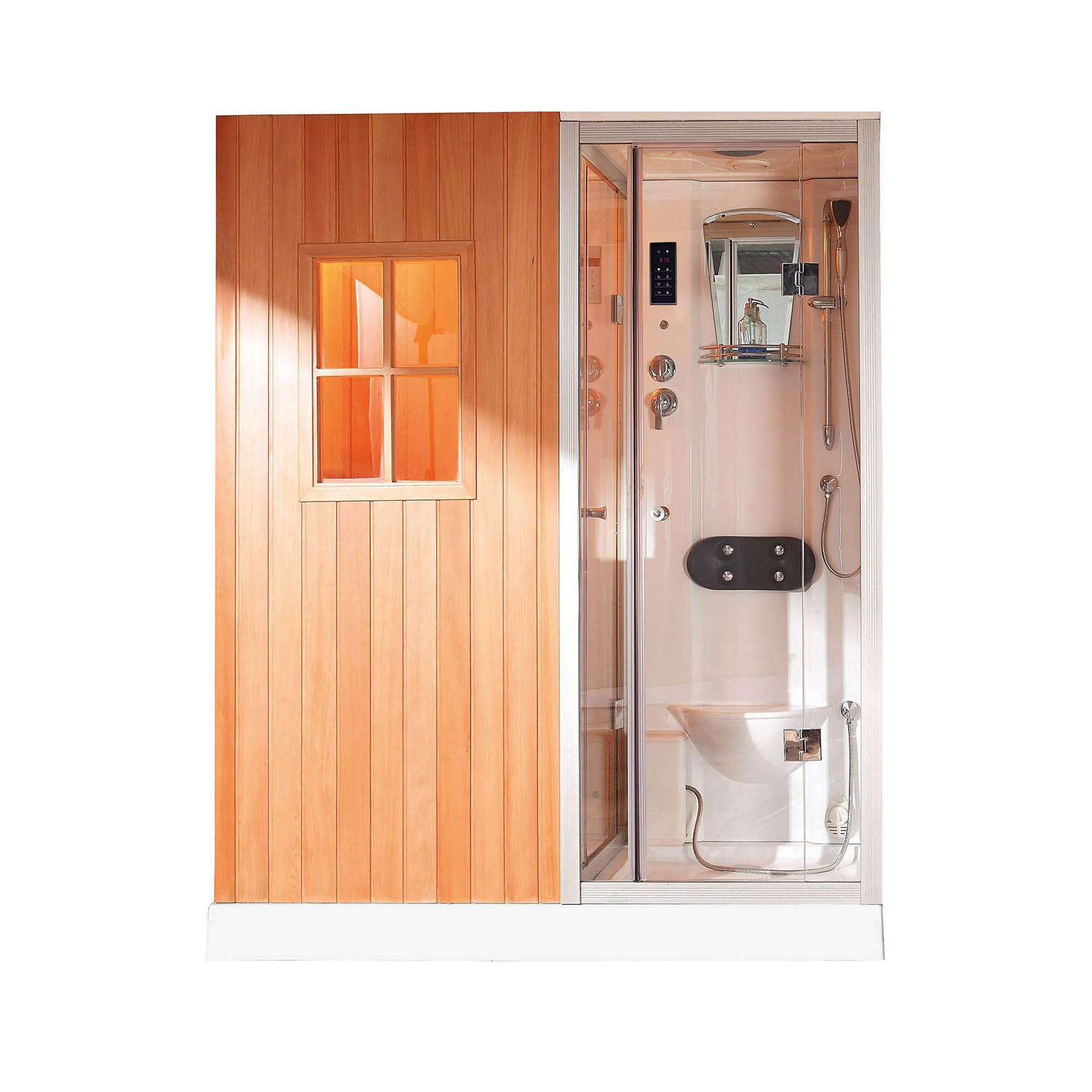 home steam shower and sauna combo WS-180100-01