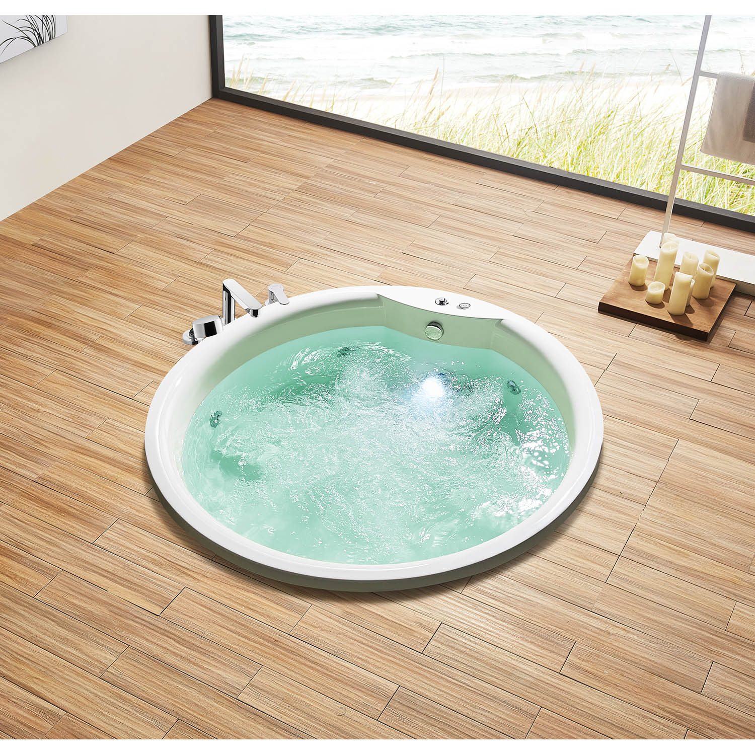 luxury hydromassage tub bathtub WS-EC013