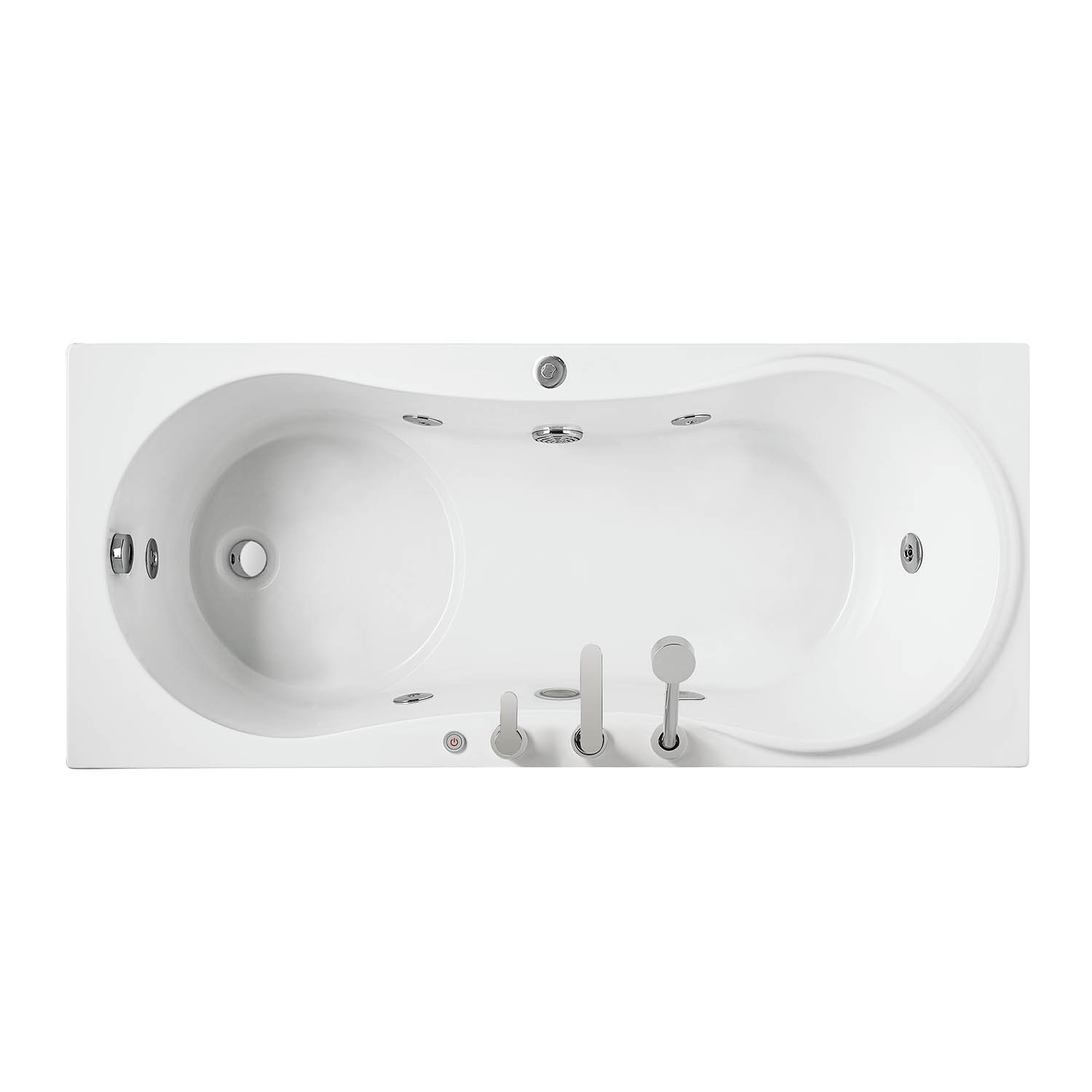 bubble hydro massage bathtub with shower WS-EC011