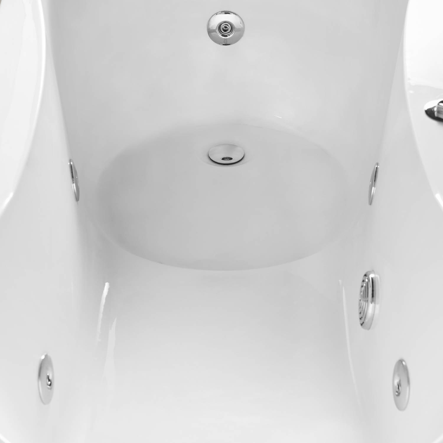 bubble hydro massage bathtub with shower WS-EC011