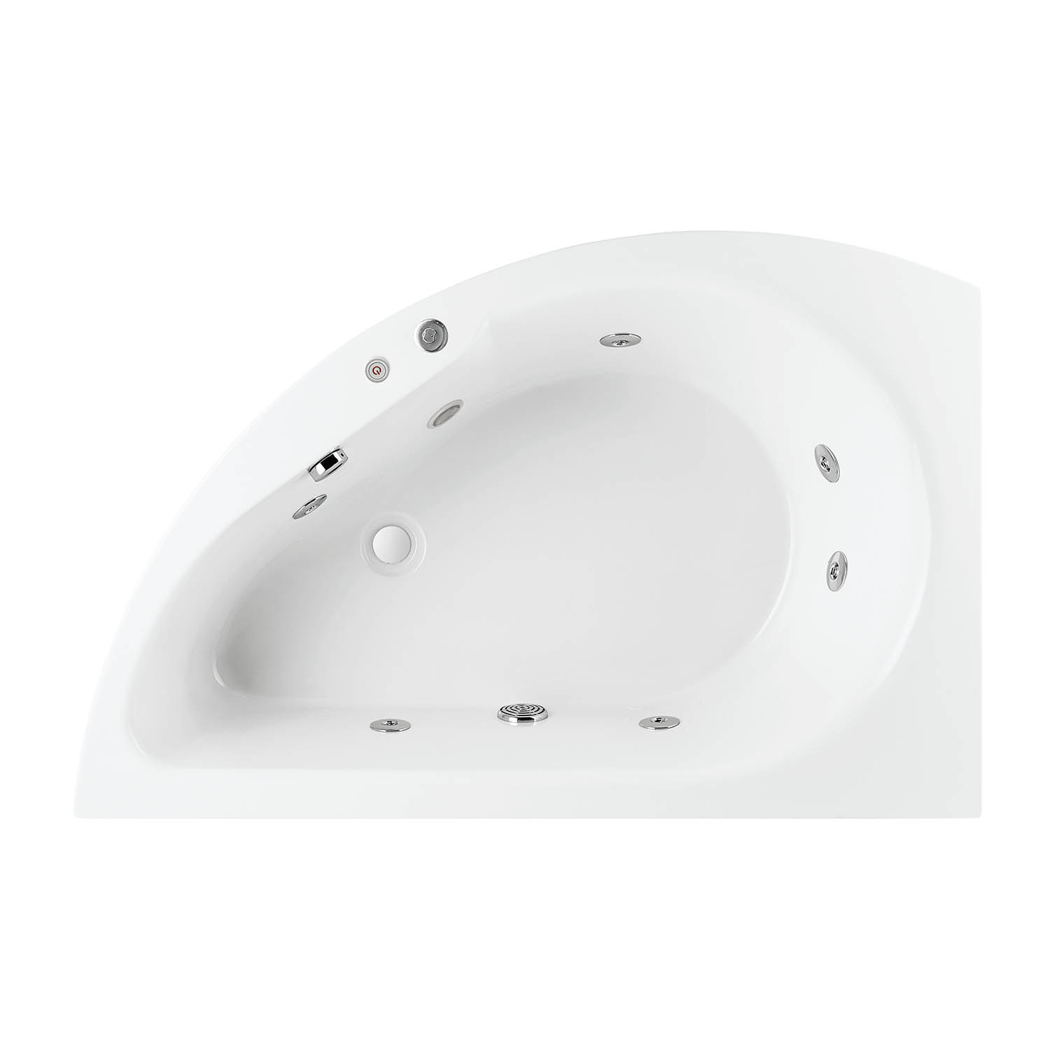 soaker tub with air jets hydromassage bathtub WS-EC005