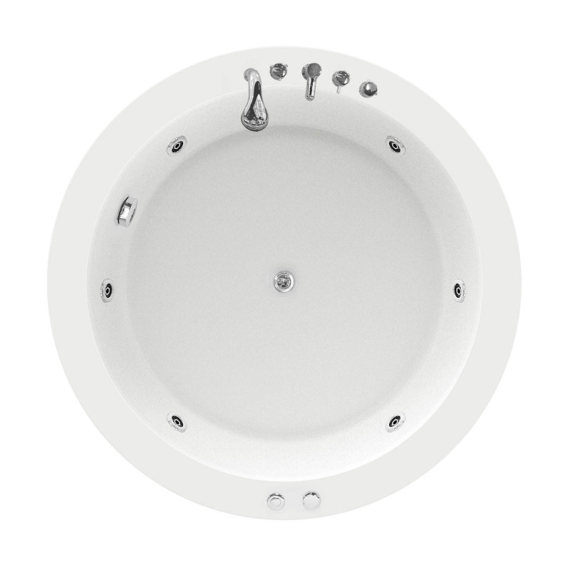 Supply acrylic bubble massage bathtub with shower WS060B Wholesale