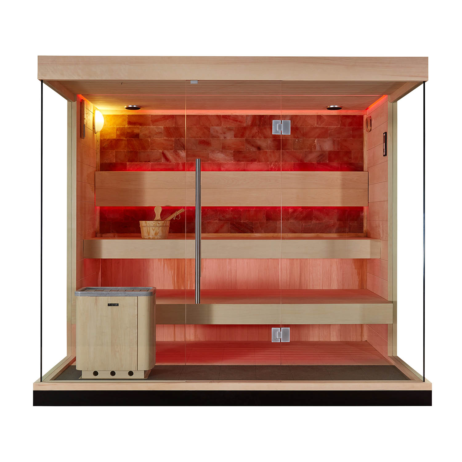 wooden computer sauna room in home WS-1901