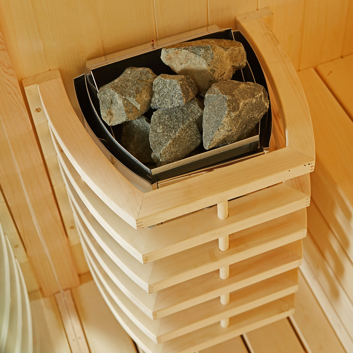 bathroom with residential steam sauna WS-1818