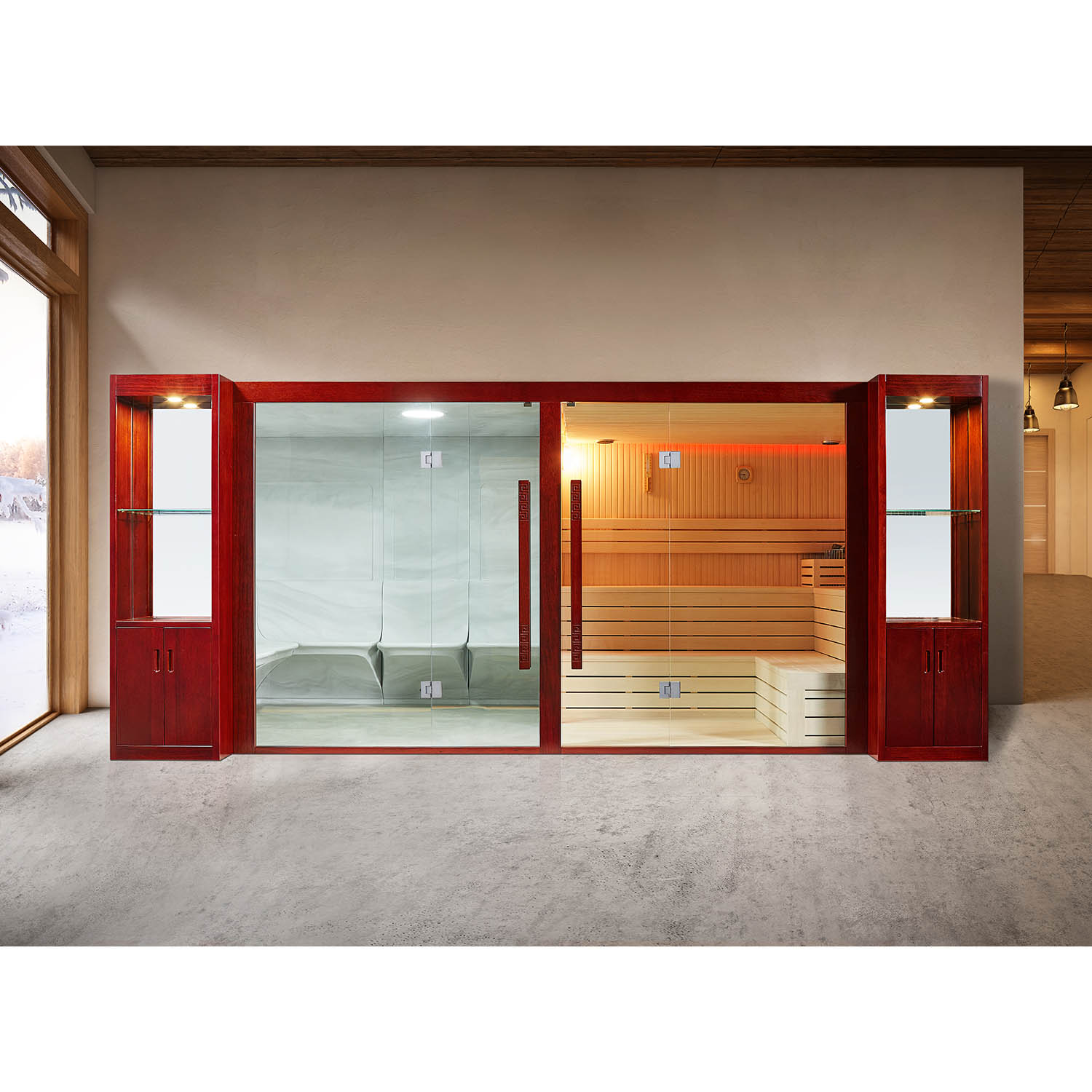 sauna bath and steam bath in home WS-1803