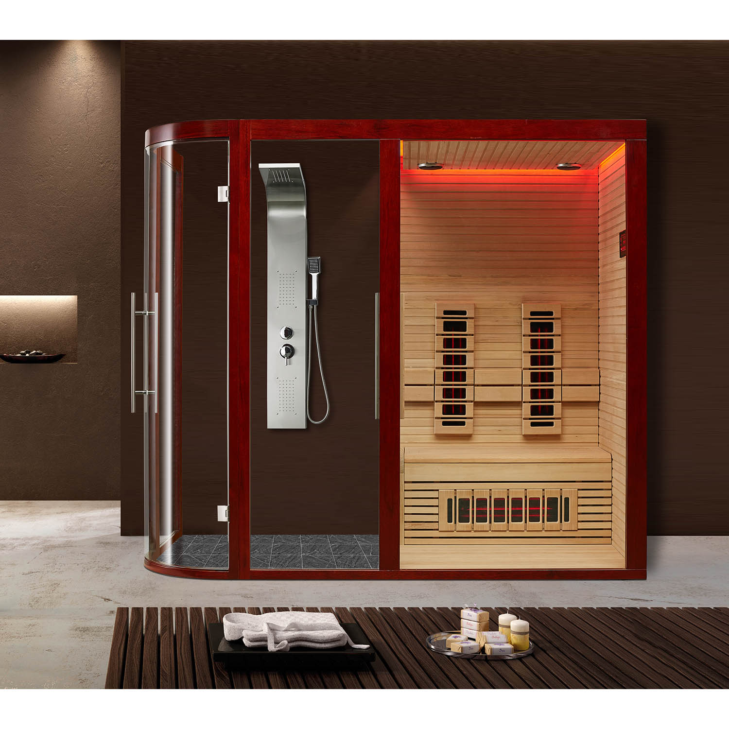 residential dry steam sauna room WS-1811