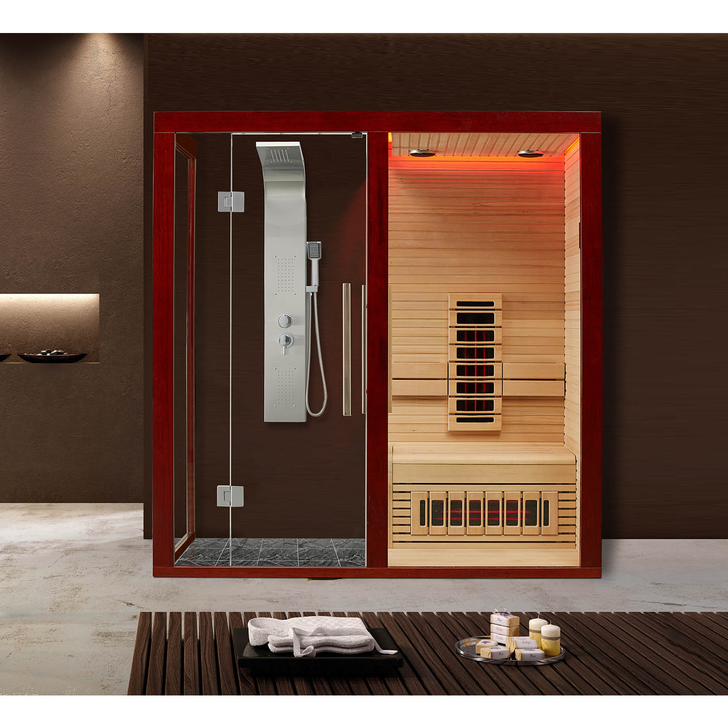 home private wooden sauna room WS-1810