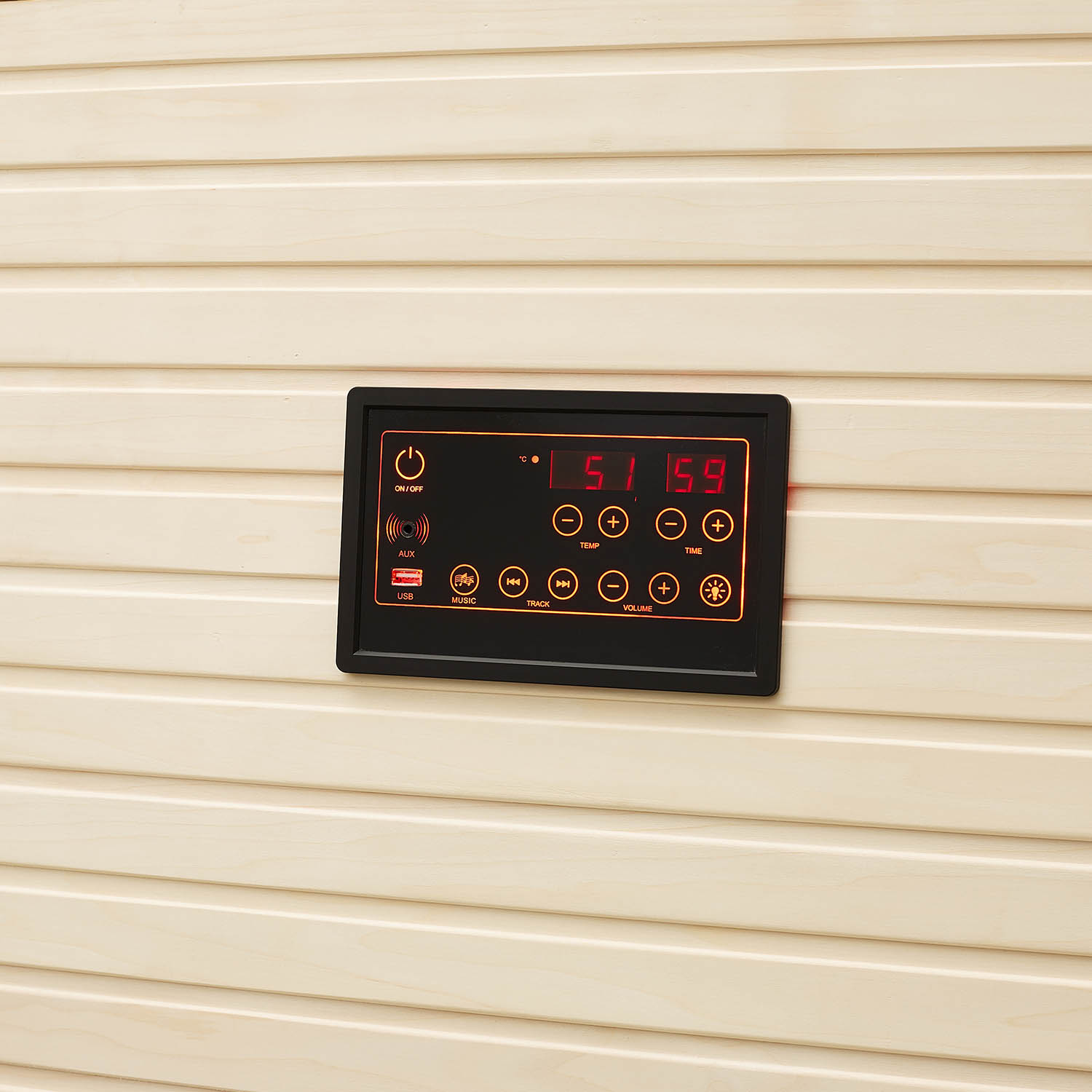 standalone wooden indoor sauna room WS-1806