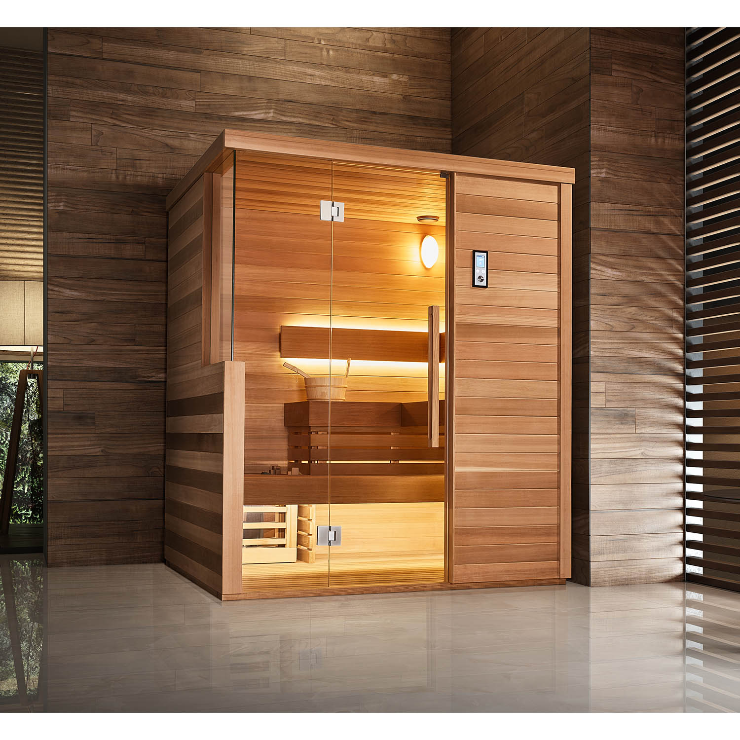house personal coed steam sauna room WS-1709