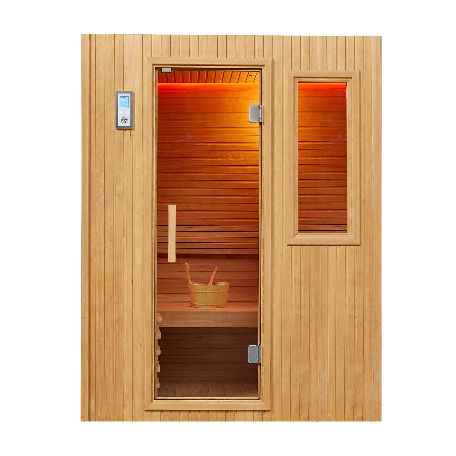 in home traditional wooden sauna room WS-1603SN