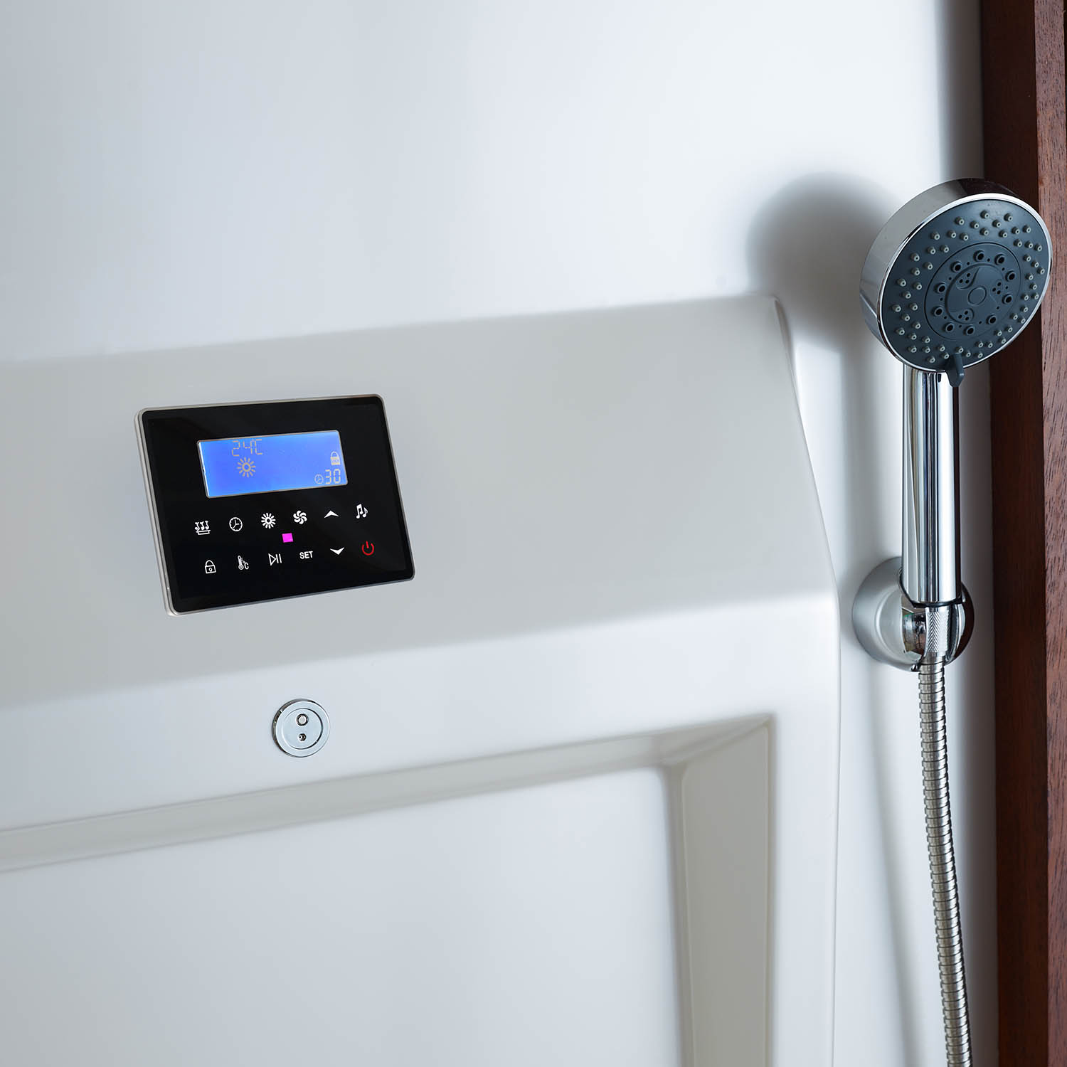 private wet steam room and dry sauna room for home WS-1600SR