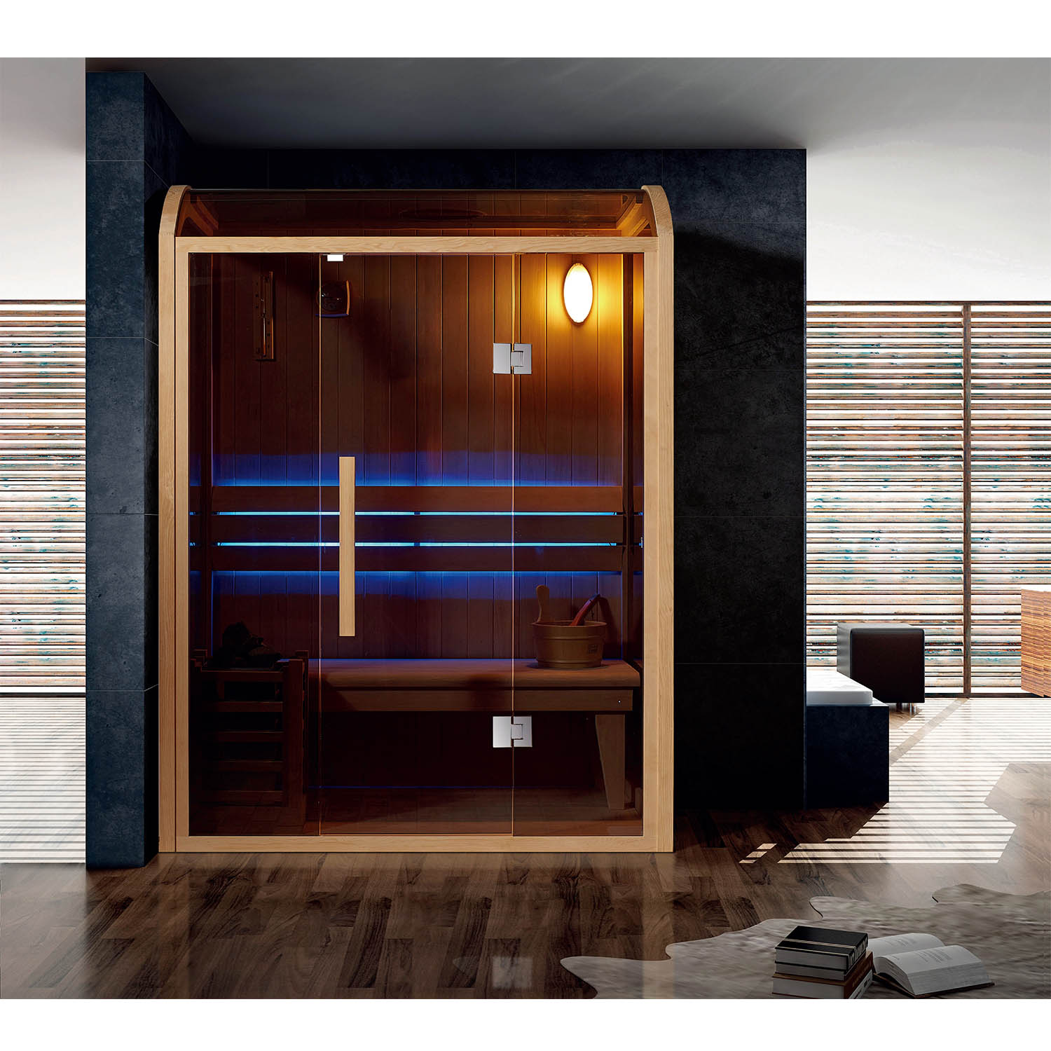 personal sauna and steam room bedroom WS-1509