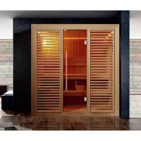 à la maison sauna en bois hammam WS-1504