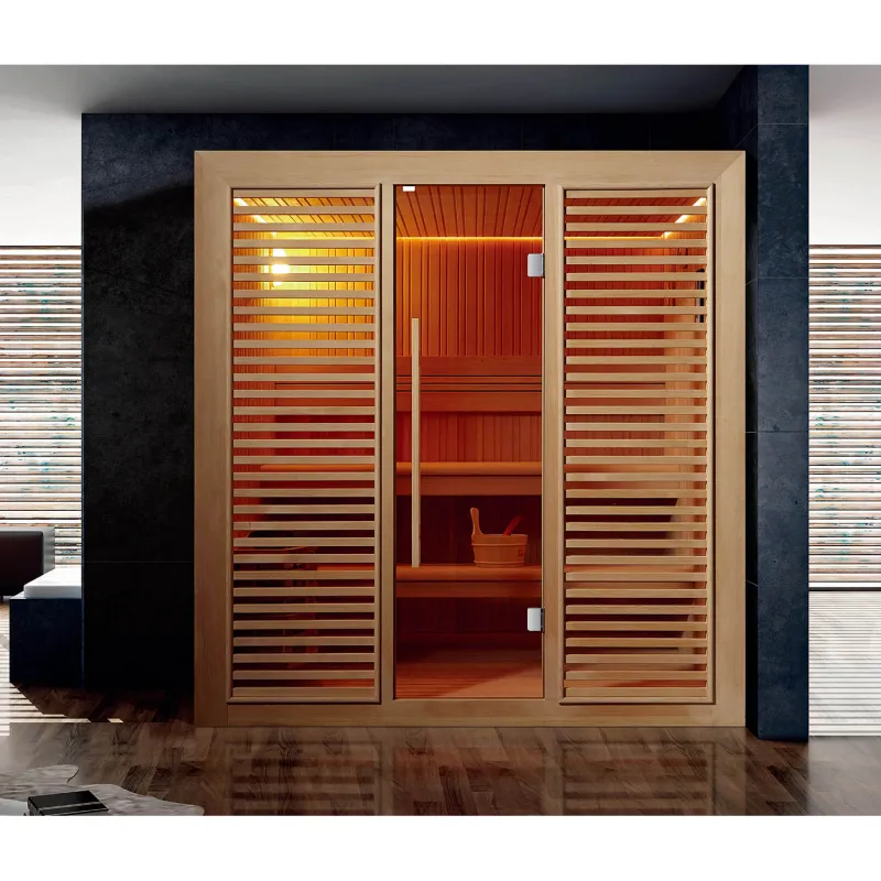 à la maison sauna en bois hammam WS-1504