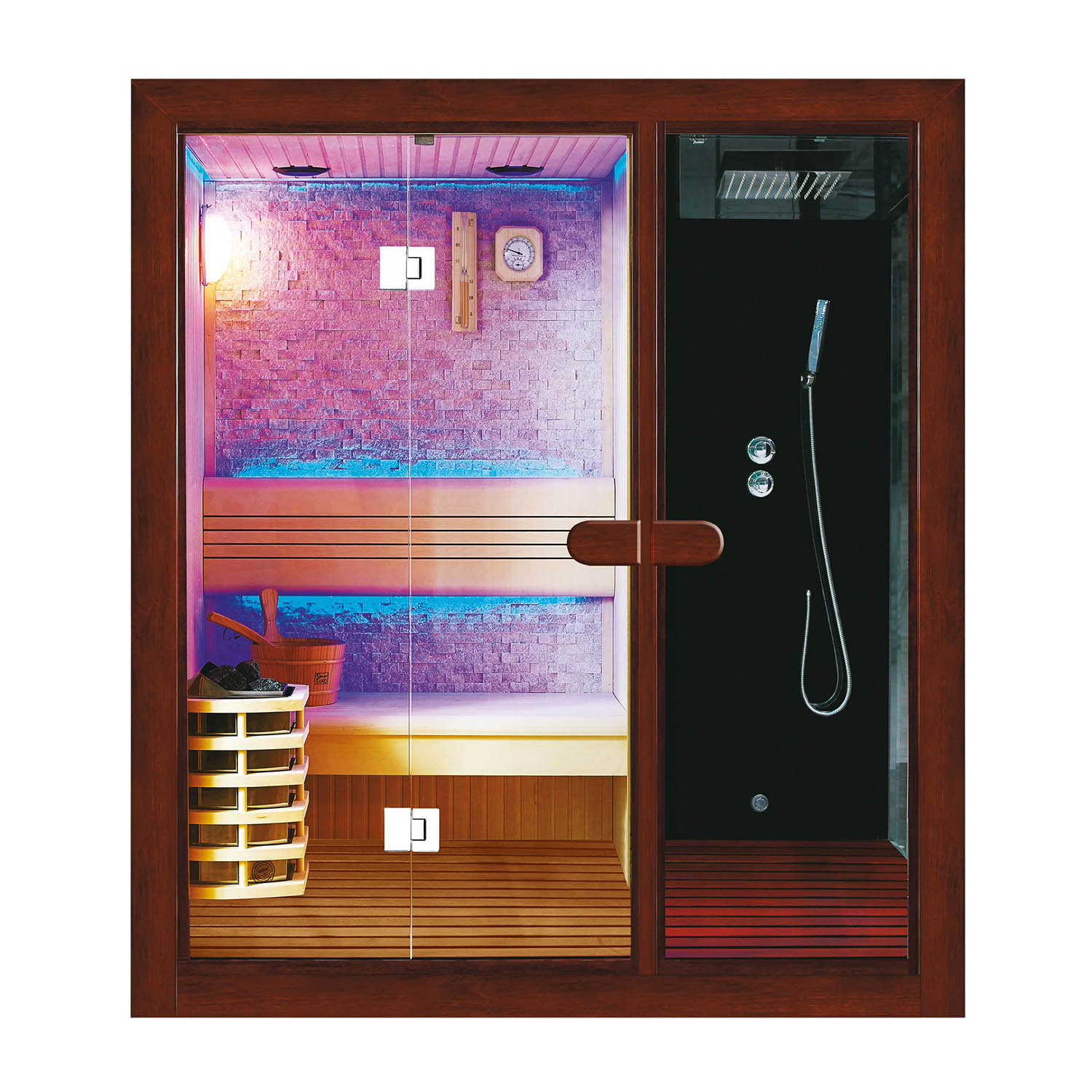 wooden domestic steam sauna rooms WS-1405