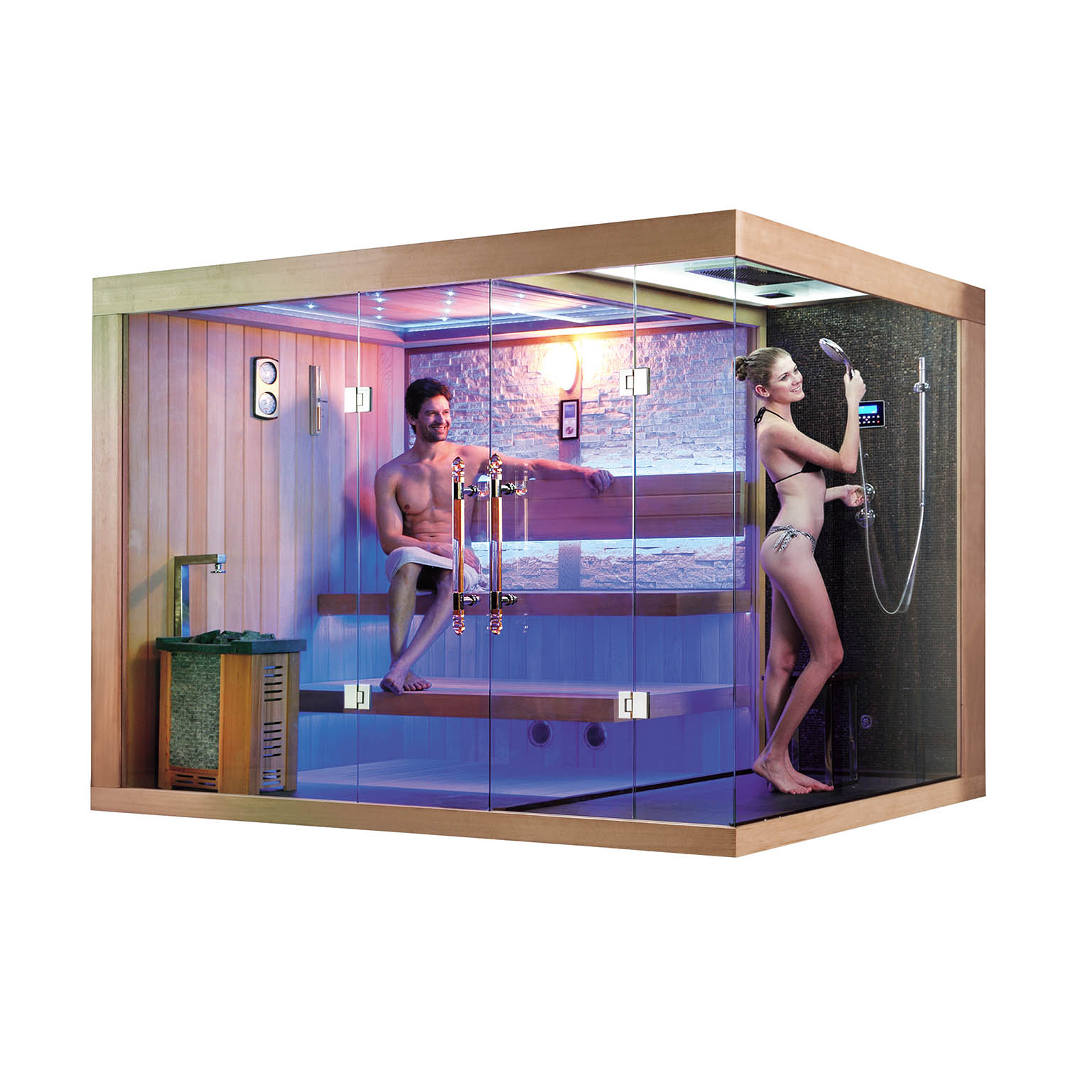 personal sauna room in house WS-1388