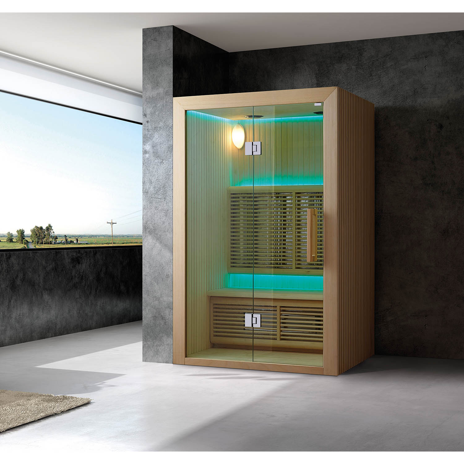 personal infrared steam sauna room WS-1414