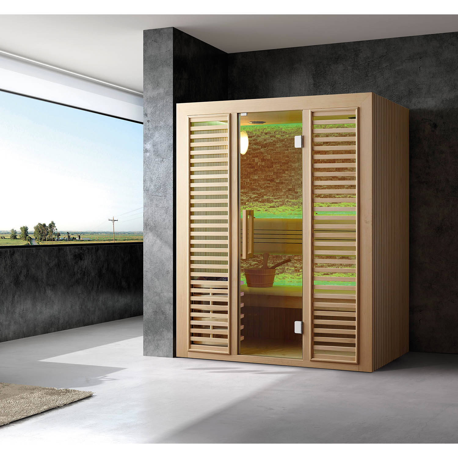 luxury sauna room bedroom WS-1409