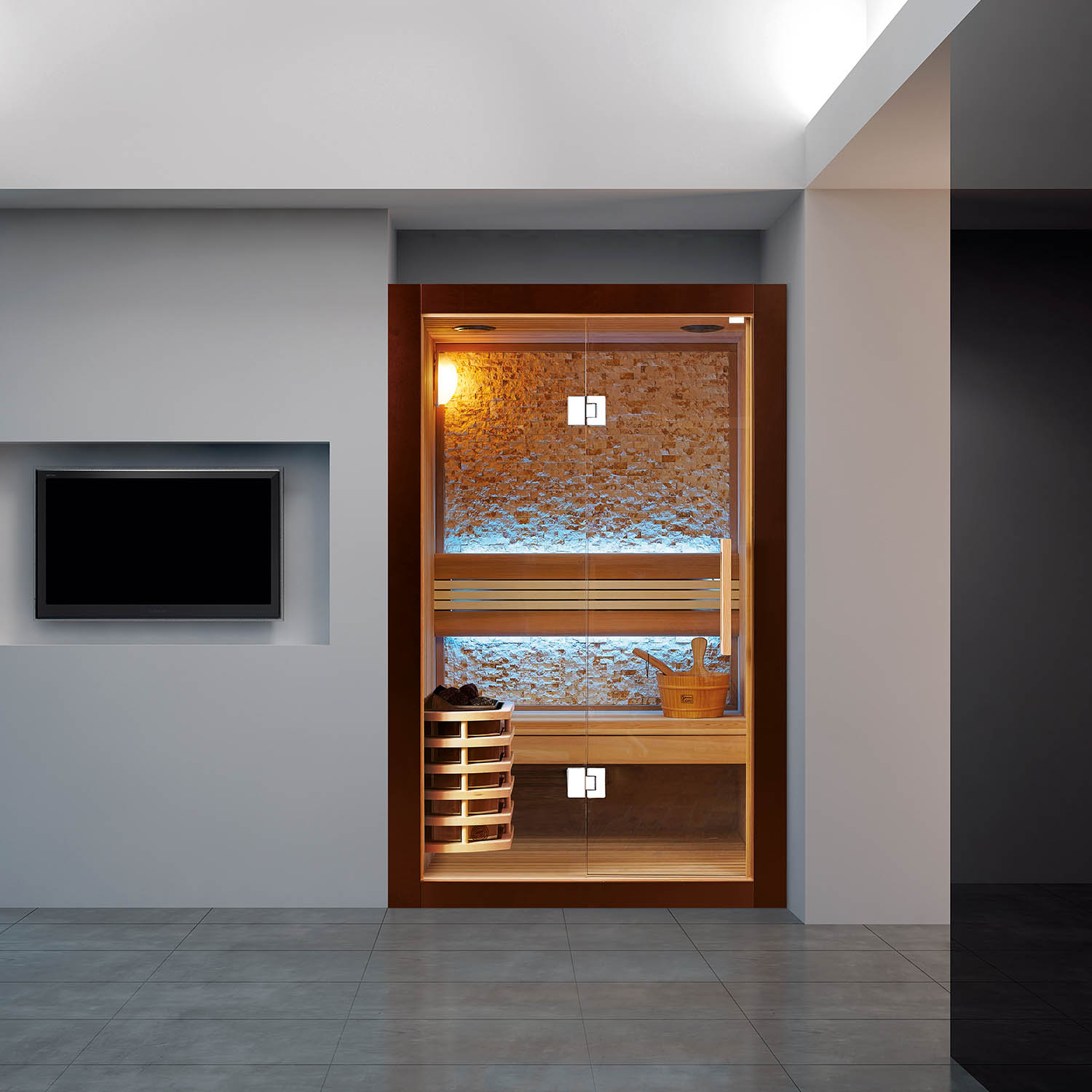 modern private sauna house WS-1408
