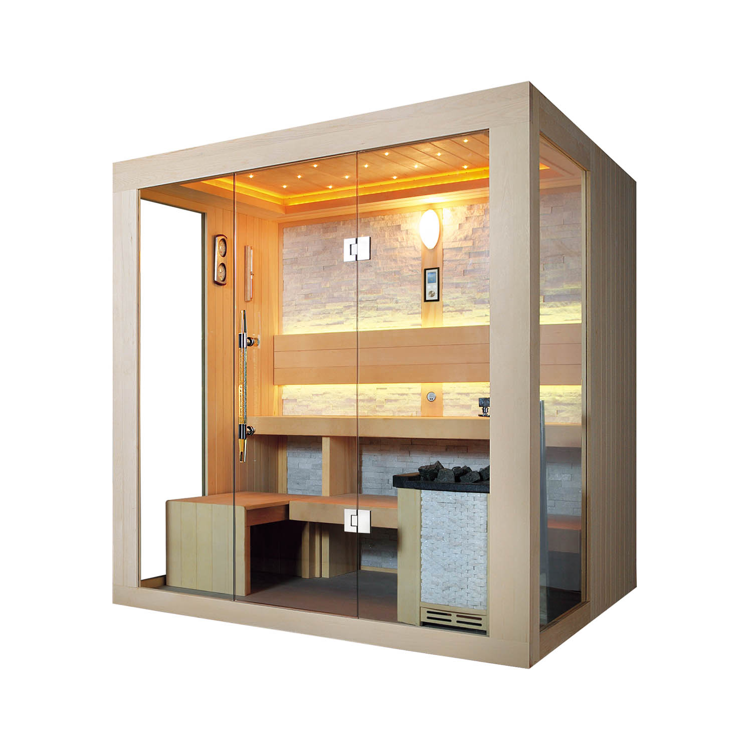 personal sauna room in bedroom WS-1249