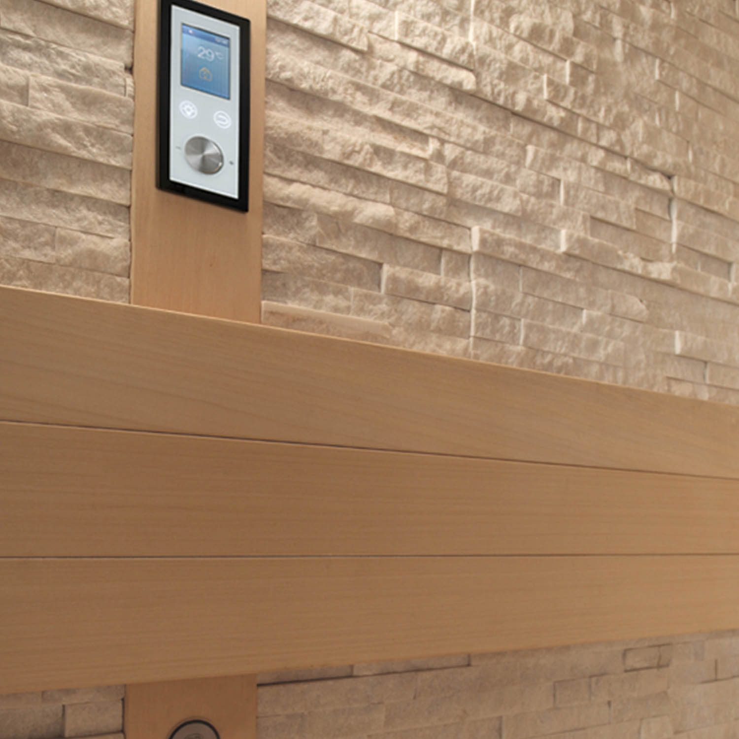 wooden domestic steam sauna room WS-1245