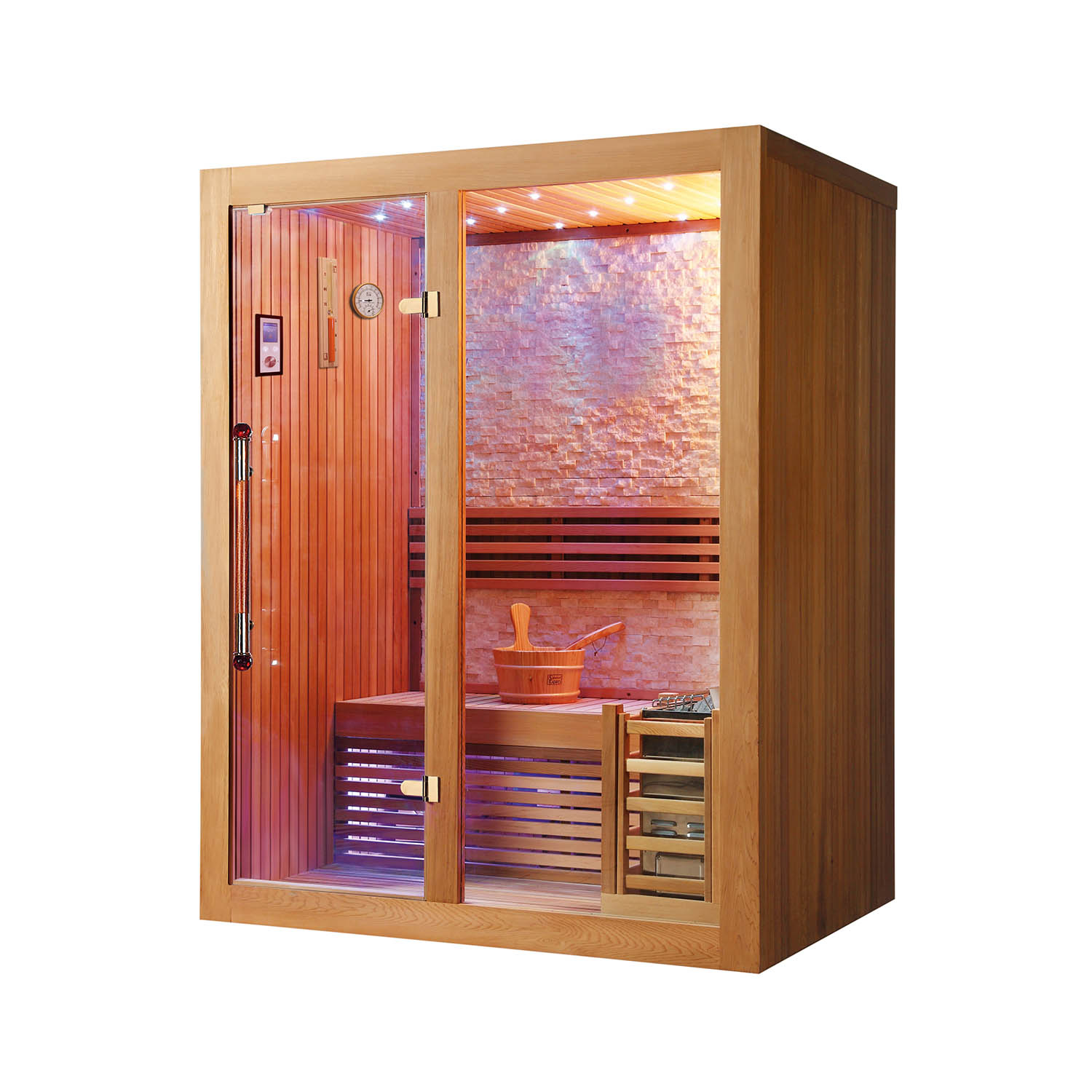 indoor wooden sauna steam room WS-1238