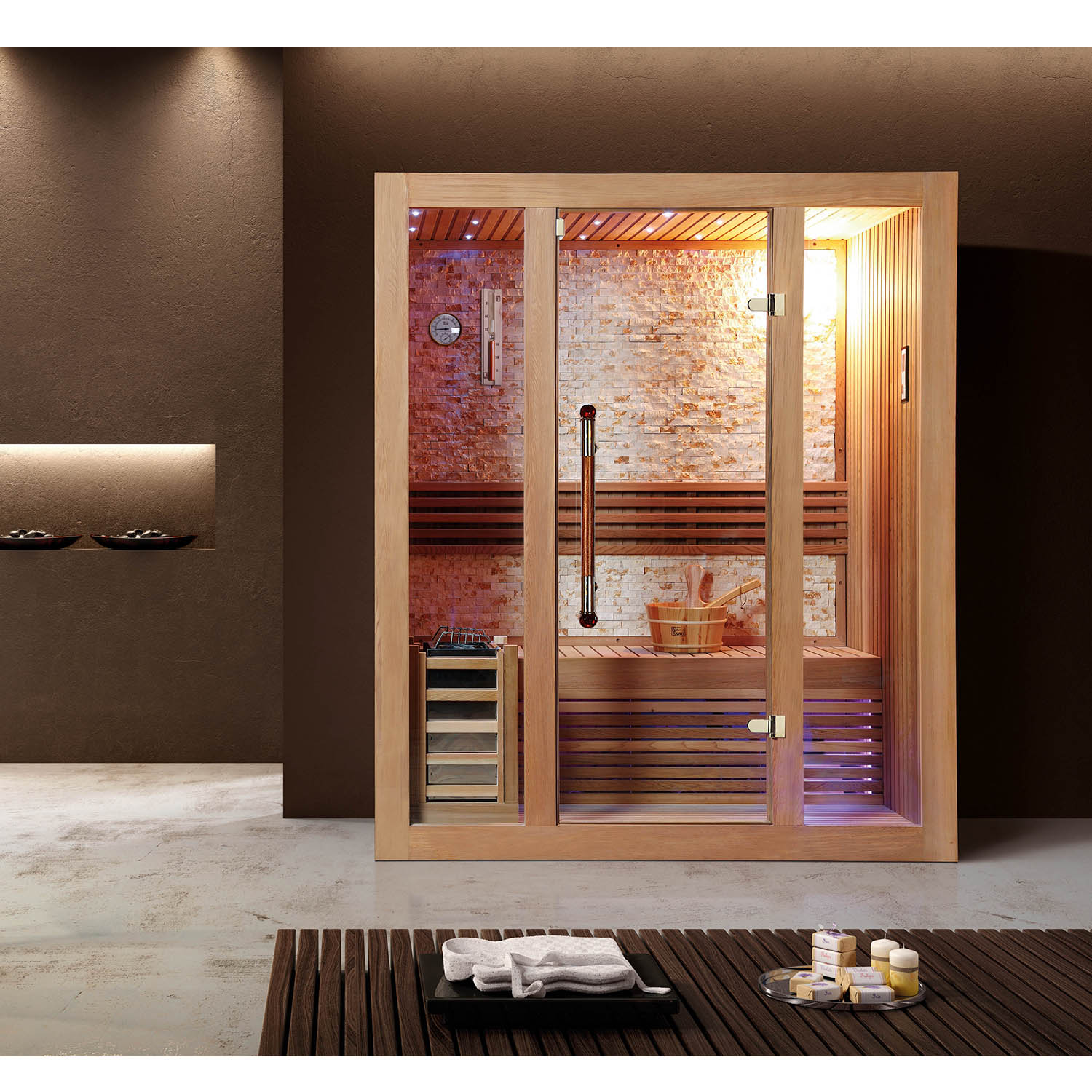 home dry sauna and steam room WS-1236