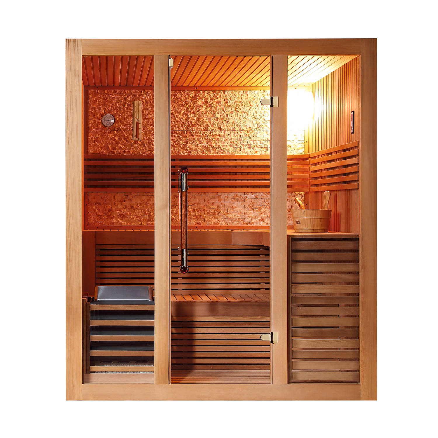 wooden sauna steam room for home WS-1232