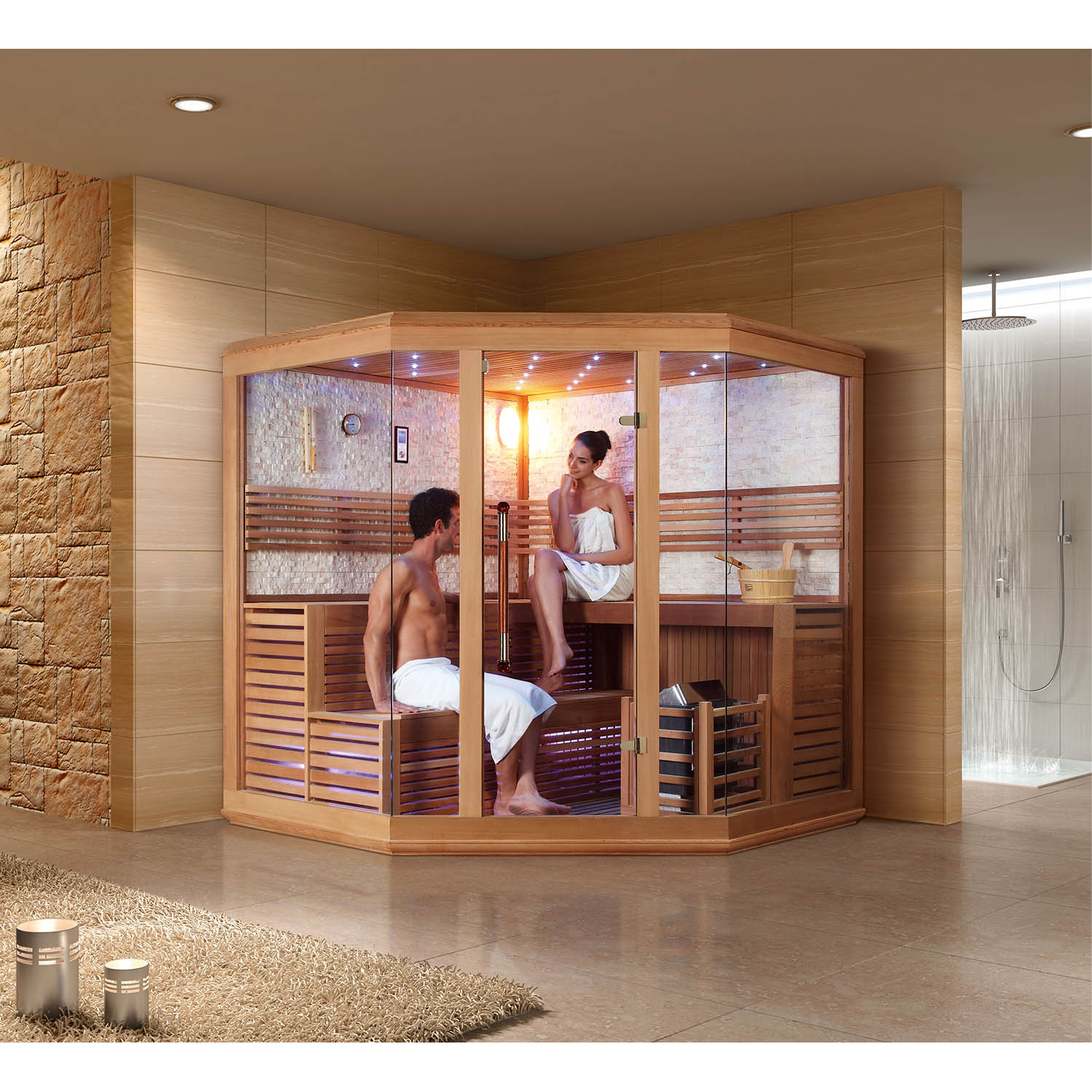 indoor computer sauna room WS-1221
