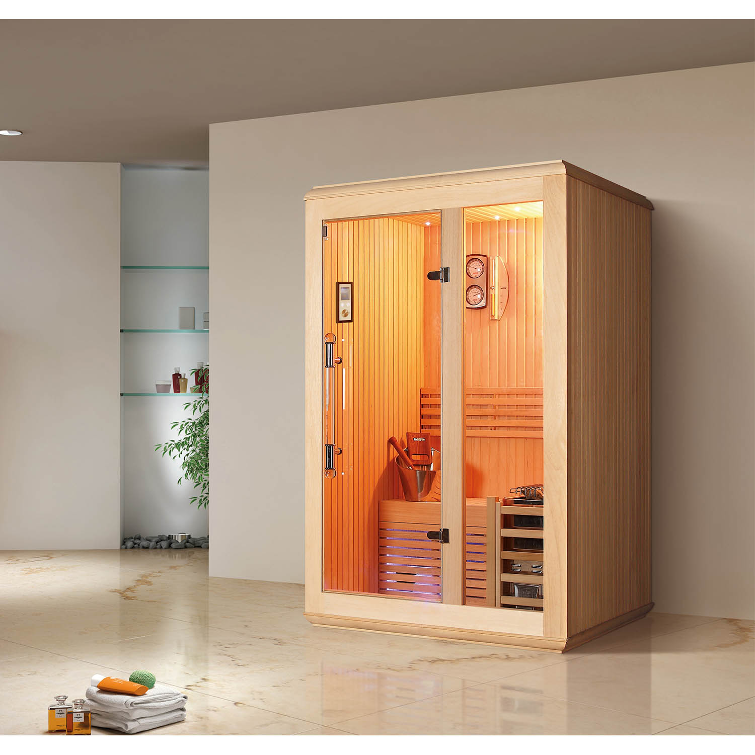 home luxury sauna and steam room WS-1203