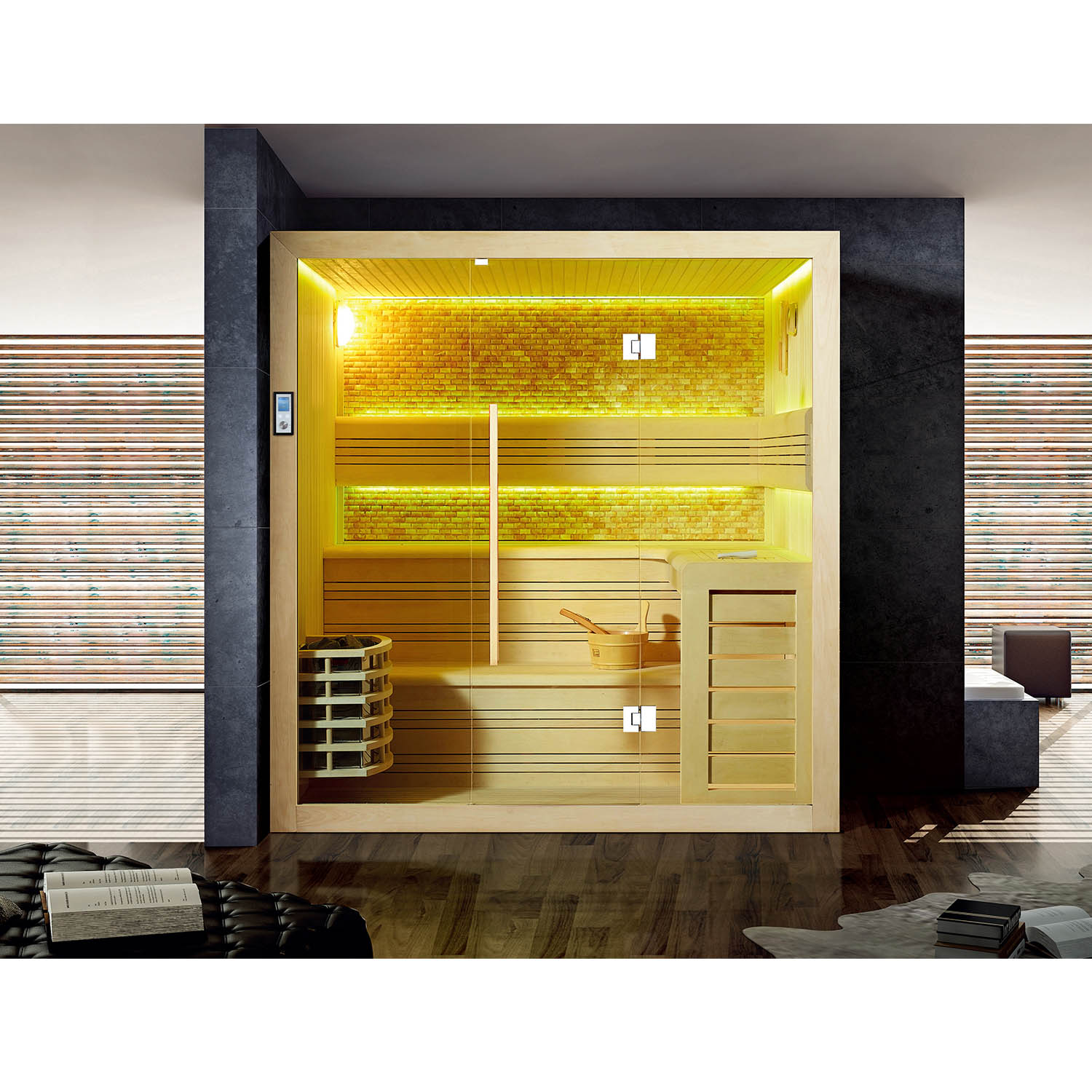 luxury sauna steam room for home WS-1102S