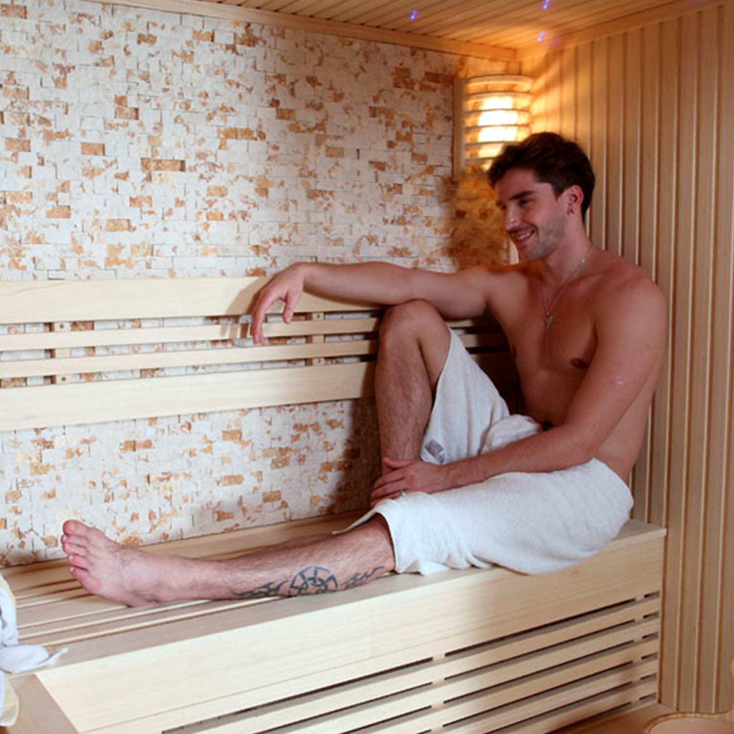 wooden residential steam sauna room WS-1101