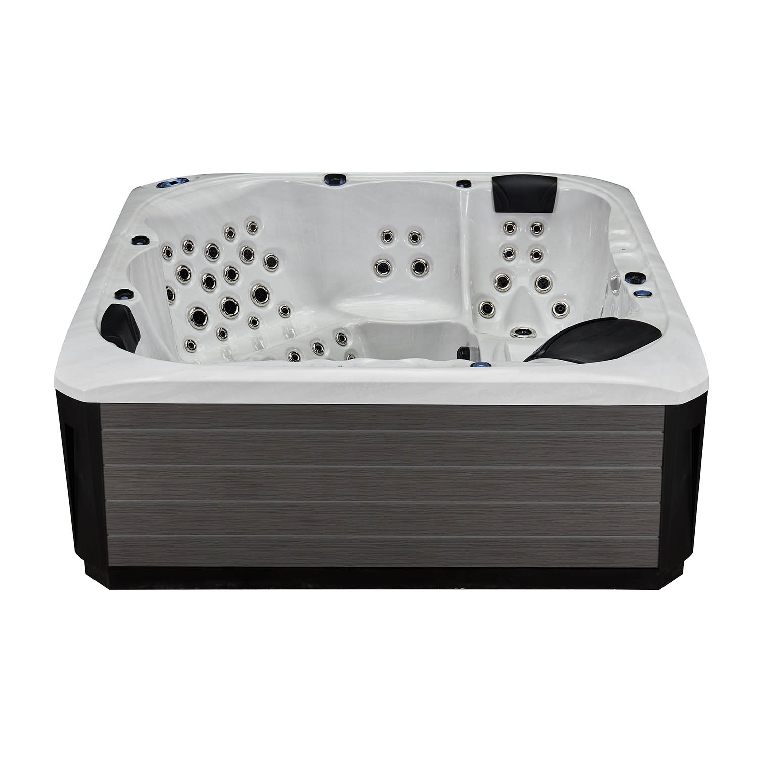5 person luxury spa colorful light hottub spa WS-691