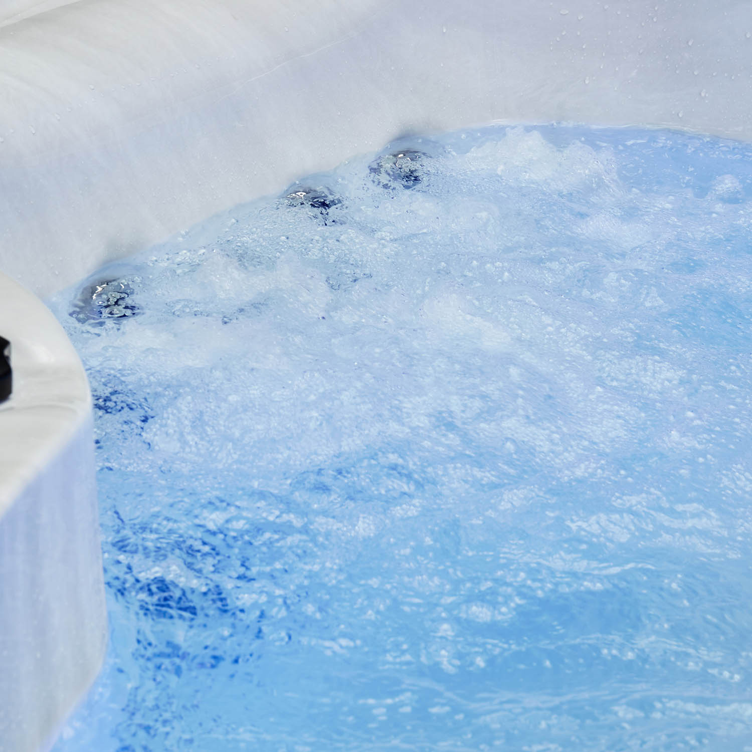 5 person luxury spa colorful light hottub spa WS-691