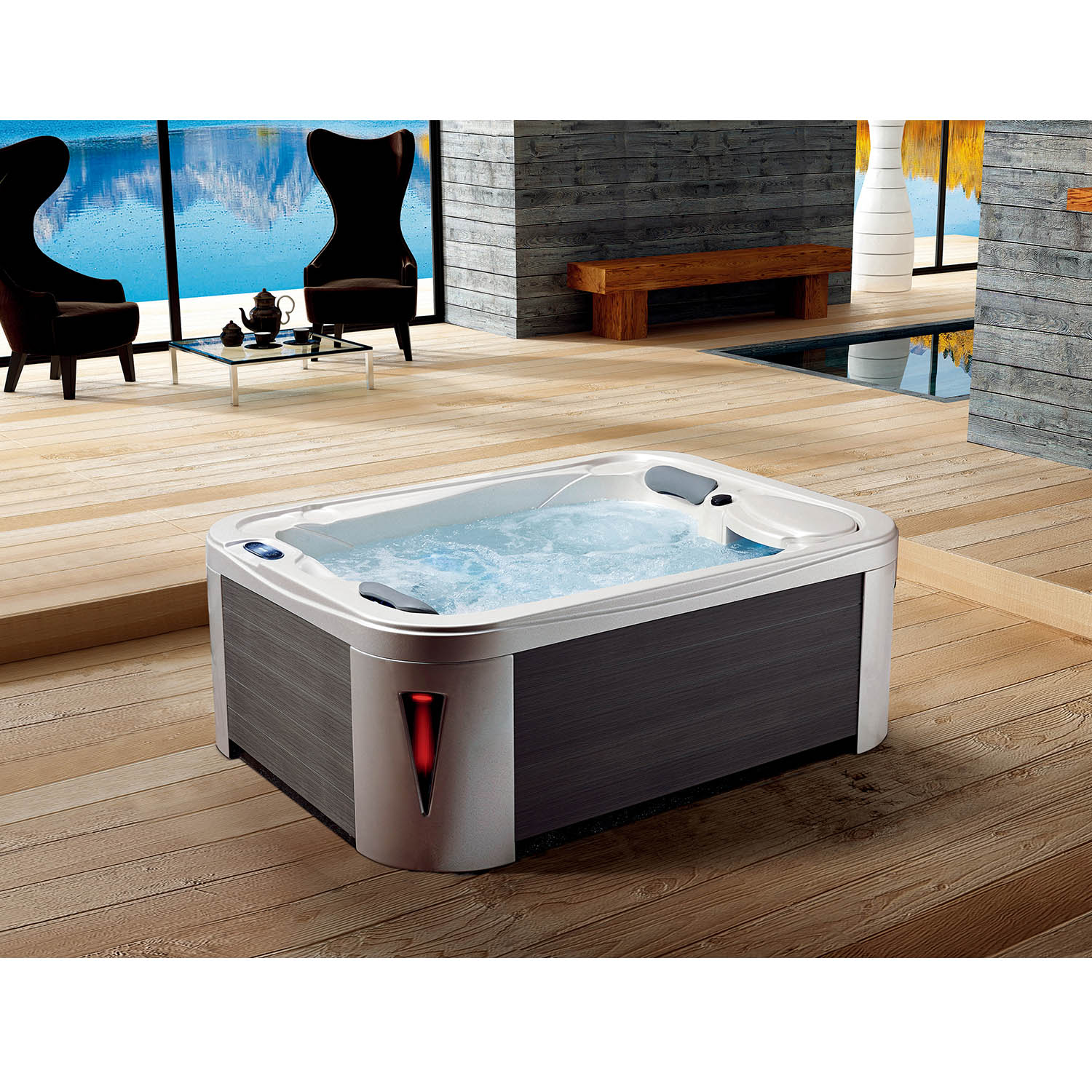 3 person luxury couples hot sale outdoor spa WS-595E