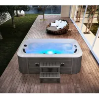 4 personnes afforable bain à remous jardin spa WS-099