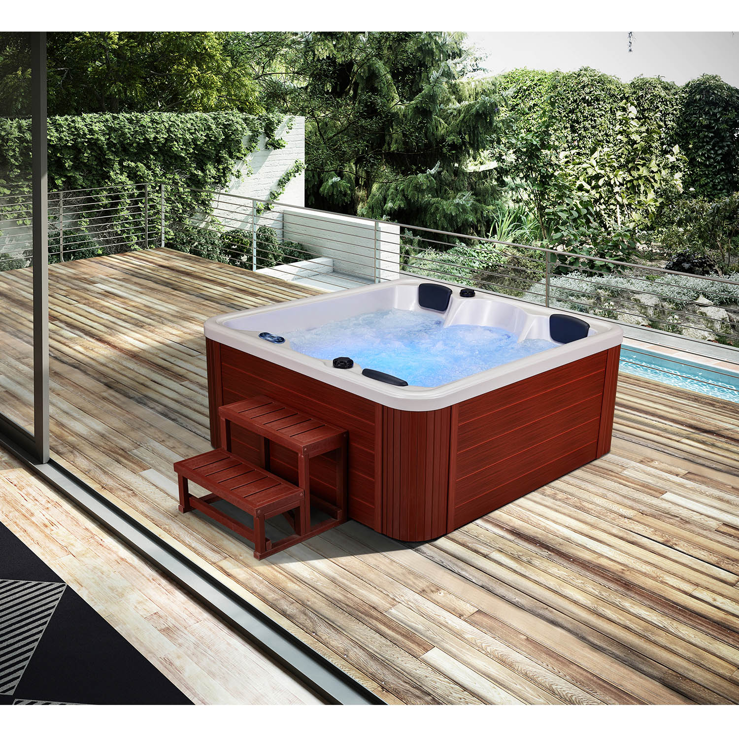 5 person high quality outdoor spa tubs WS-190