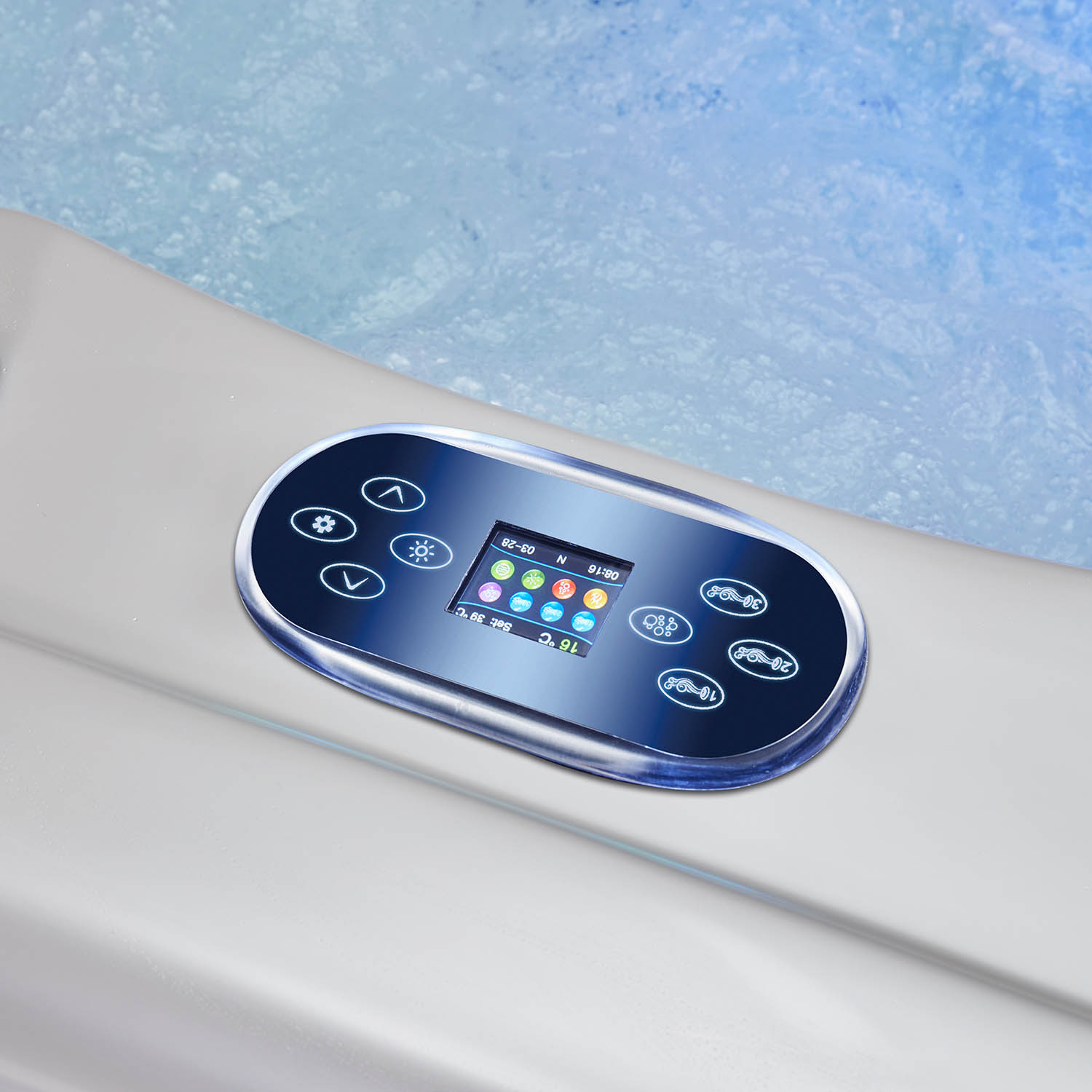 5 person garden hottub spa onground massage bathtub WS-296
