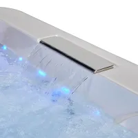 5 personnes jardin bain à remous spa baignoire de massage au sol WS-296