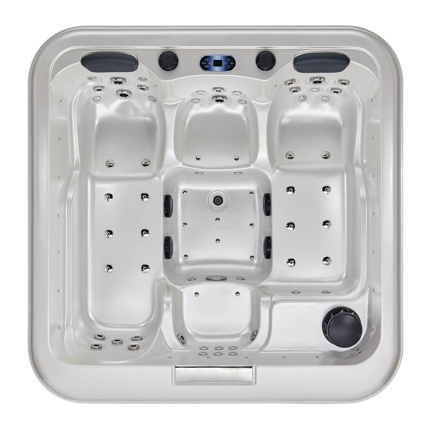 5 person garden hottub spa onground massage bathtub WS-296