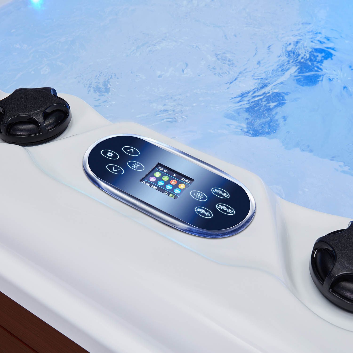 5 person whirlpool smart controller hottubs spa WS-295