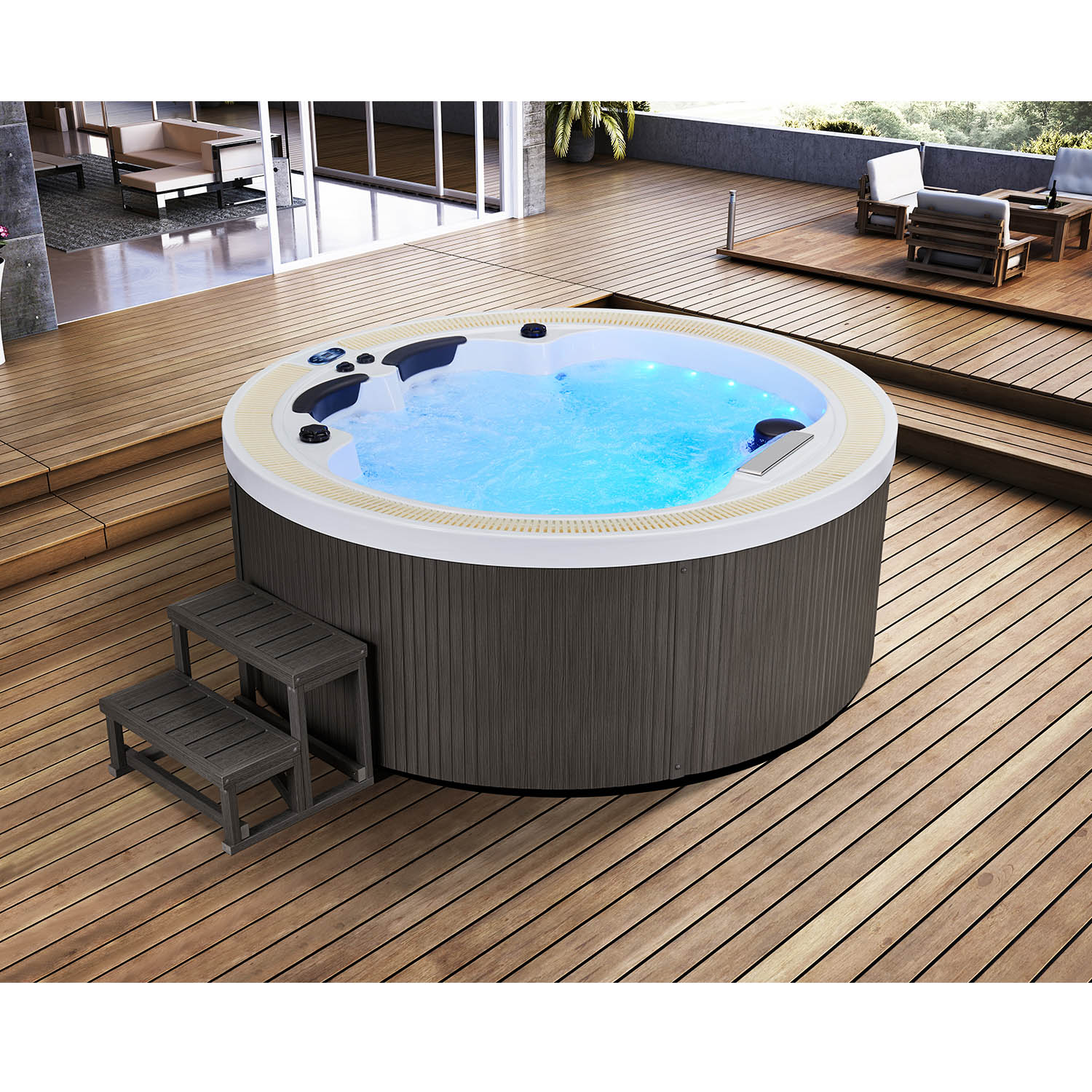 5 person spa hottubs luxurious massage and spa WS-391