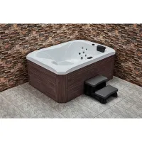 3 person luxury couples spa private hot tubs WS-695D