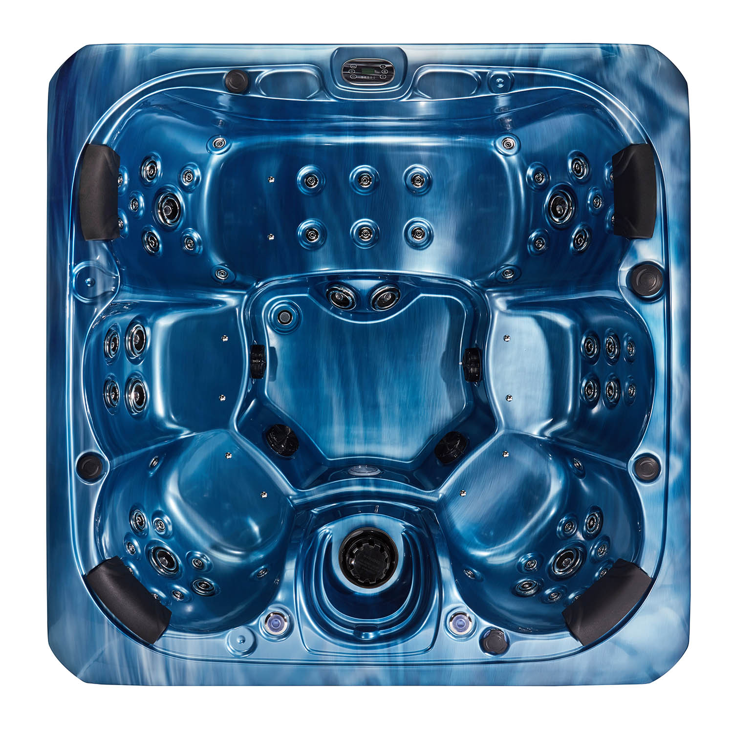 6 person acrylic spa tub luxury day spa WS-693H